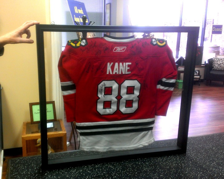 two sided jersey frame