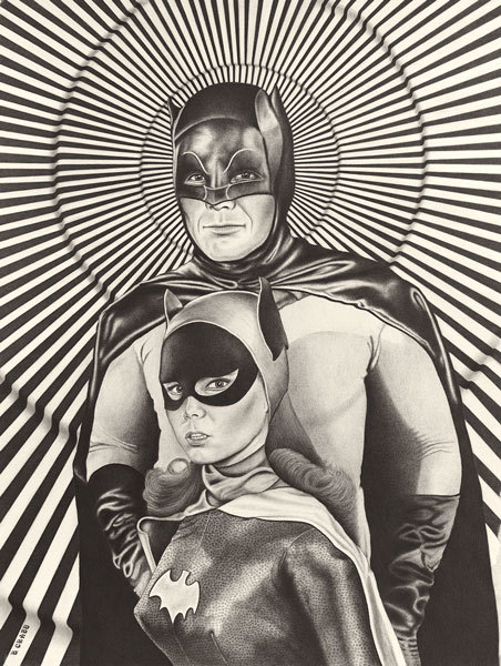 Batman and batgirl bqk5m0