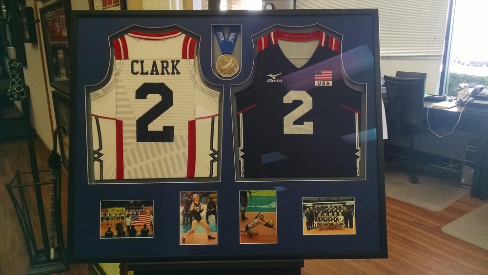 two sided jersey frame