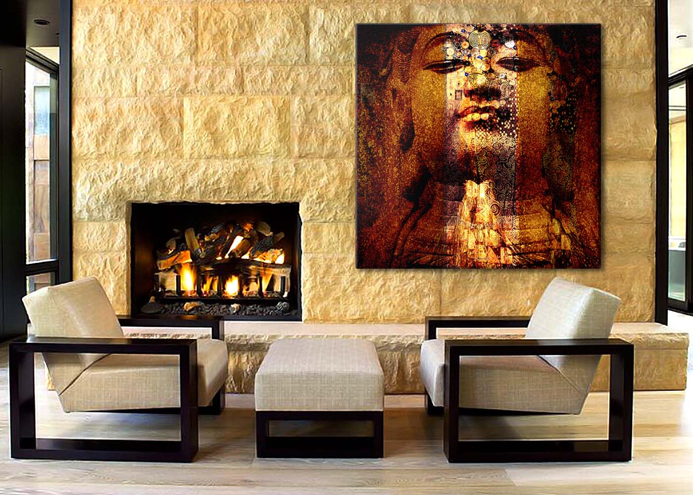 Stretched canvas Art of Ray McDaniel