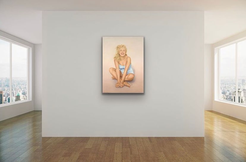 
        <div class='title'>
          Marilyn on the Sand by Gary Savage
        </div>
       
