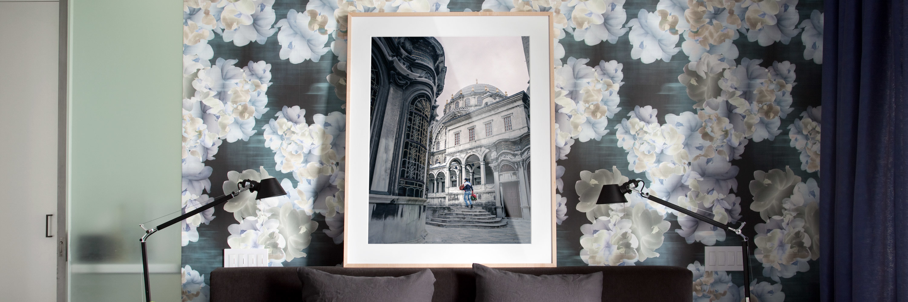 
        <div class='title'>
          Floral Interior Maple Frame Just a Rose Banner
        </div>
       