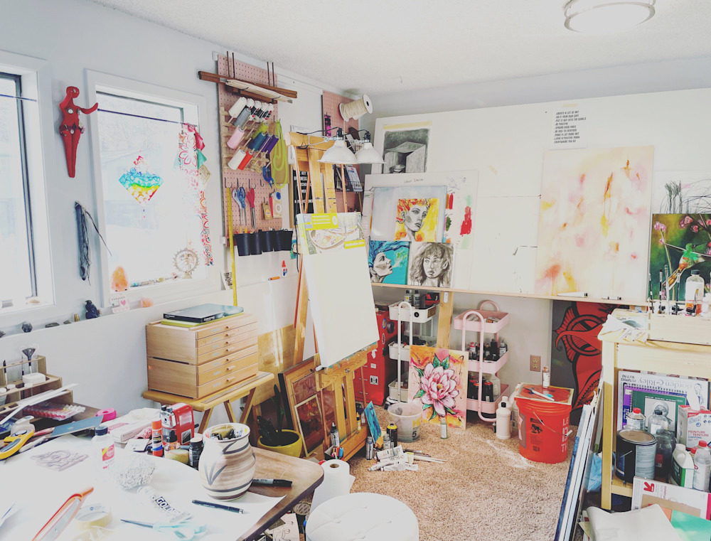 In My Studio | Stationary Nomad Studios