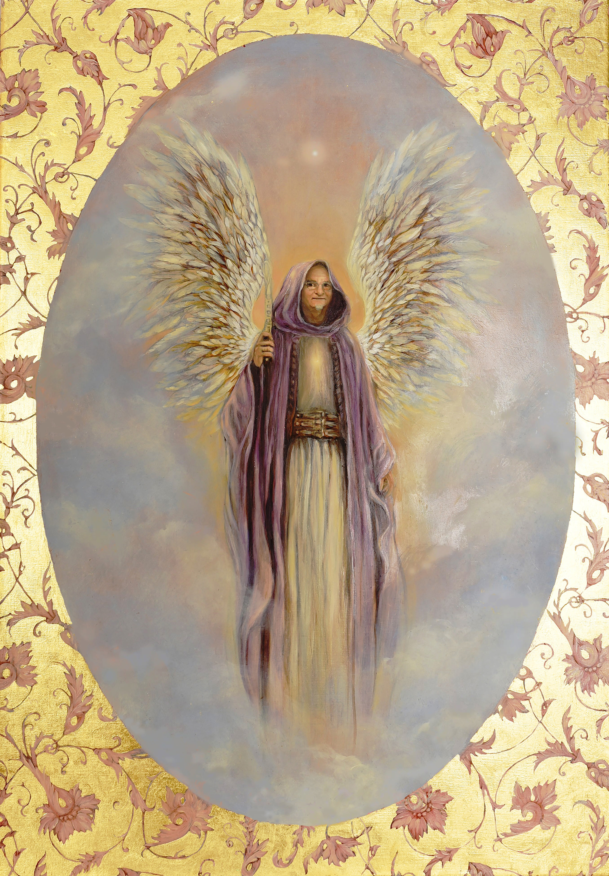 
        <div class='title'>
          “ You come as an Angel  through the Oceans of Time “
        </div>
       