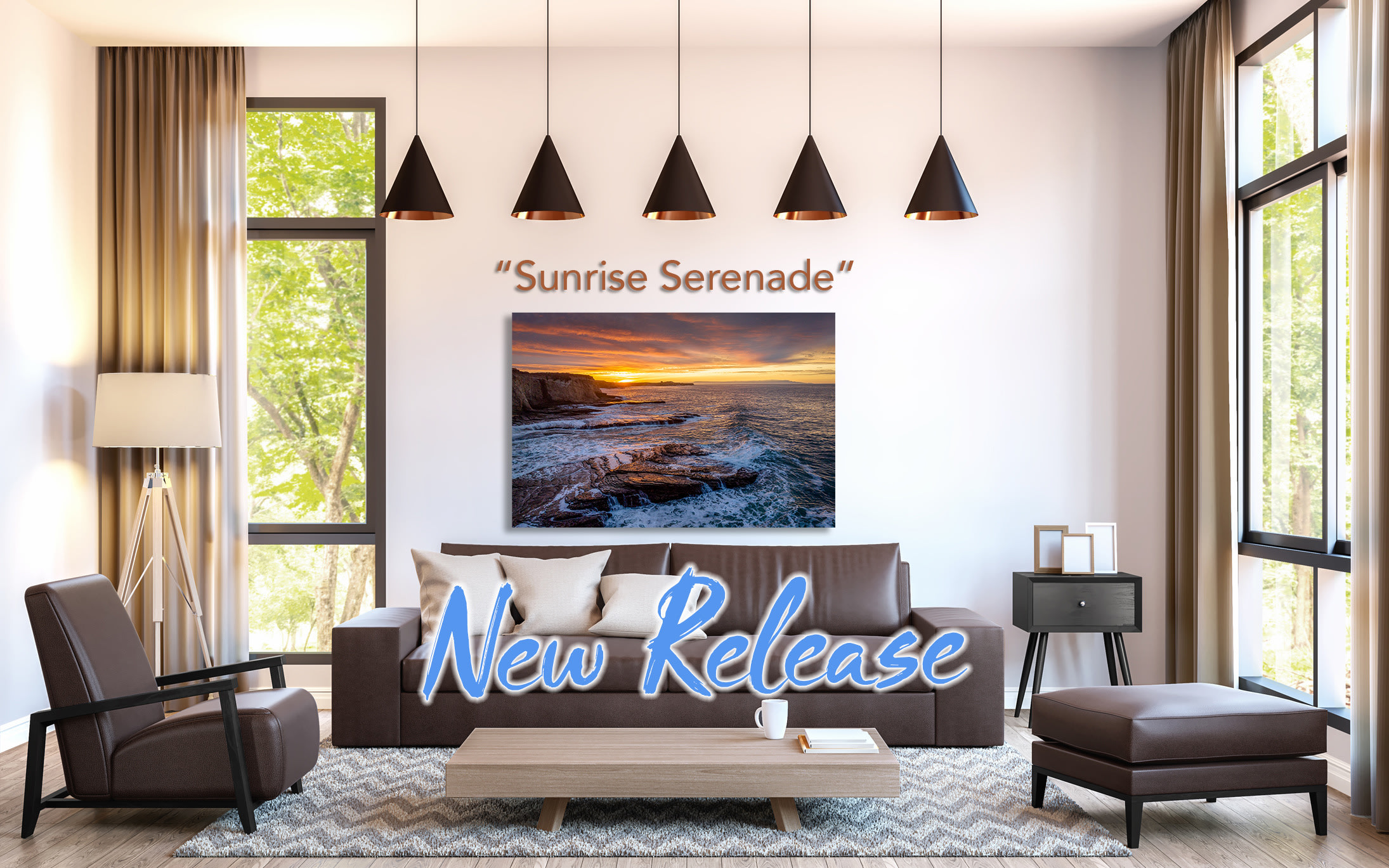 
        <div class='title'>
          New Release Sunrise Serenade
        </div>
       