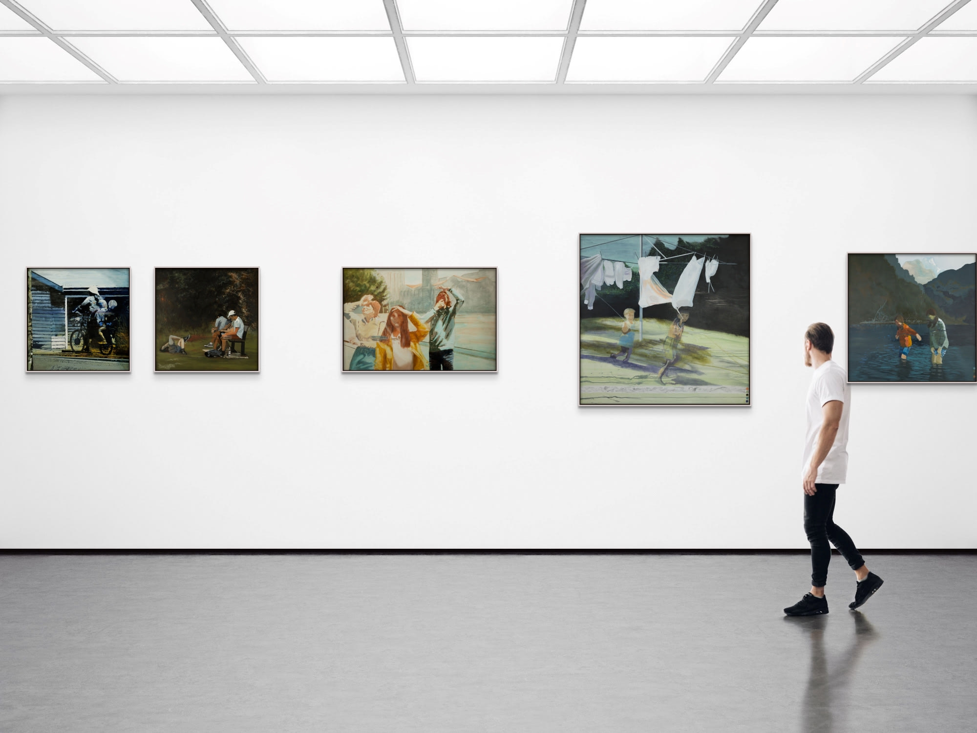 
        <div class='title'>
          Paintings at Earlscourt Gallery 
        </div>
       