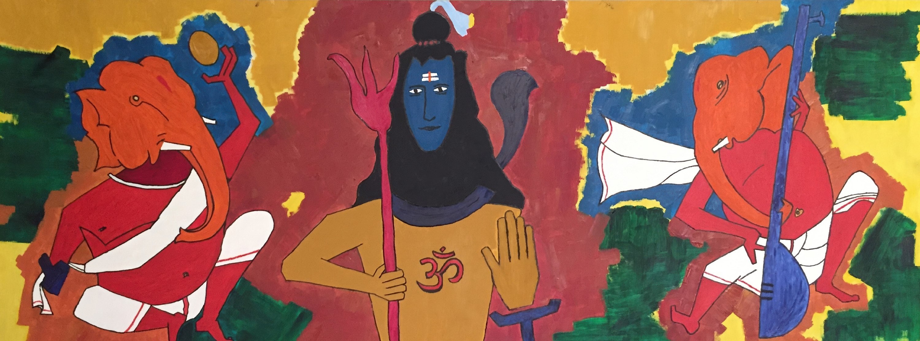 
        <div class='title'>
          sandip pandya Ganeshivay ( Oil On Metal) high fidelity v2 2x
        </div>
       