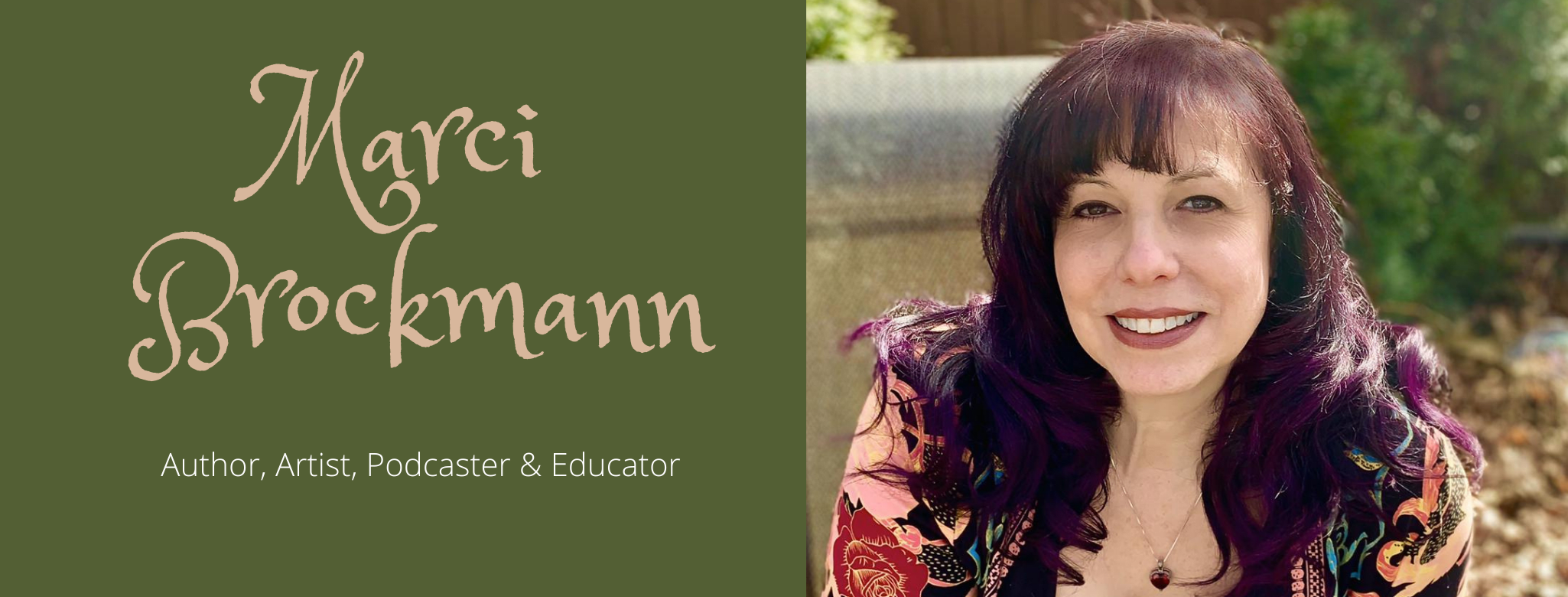Marci Brockmann Author, Artist, Podcaster & Educator