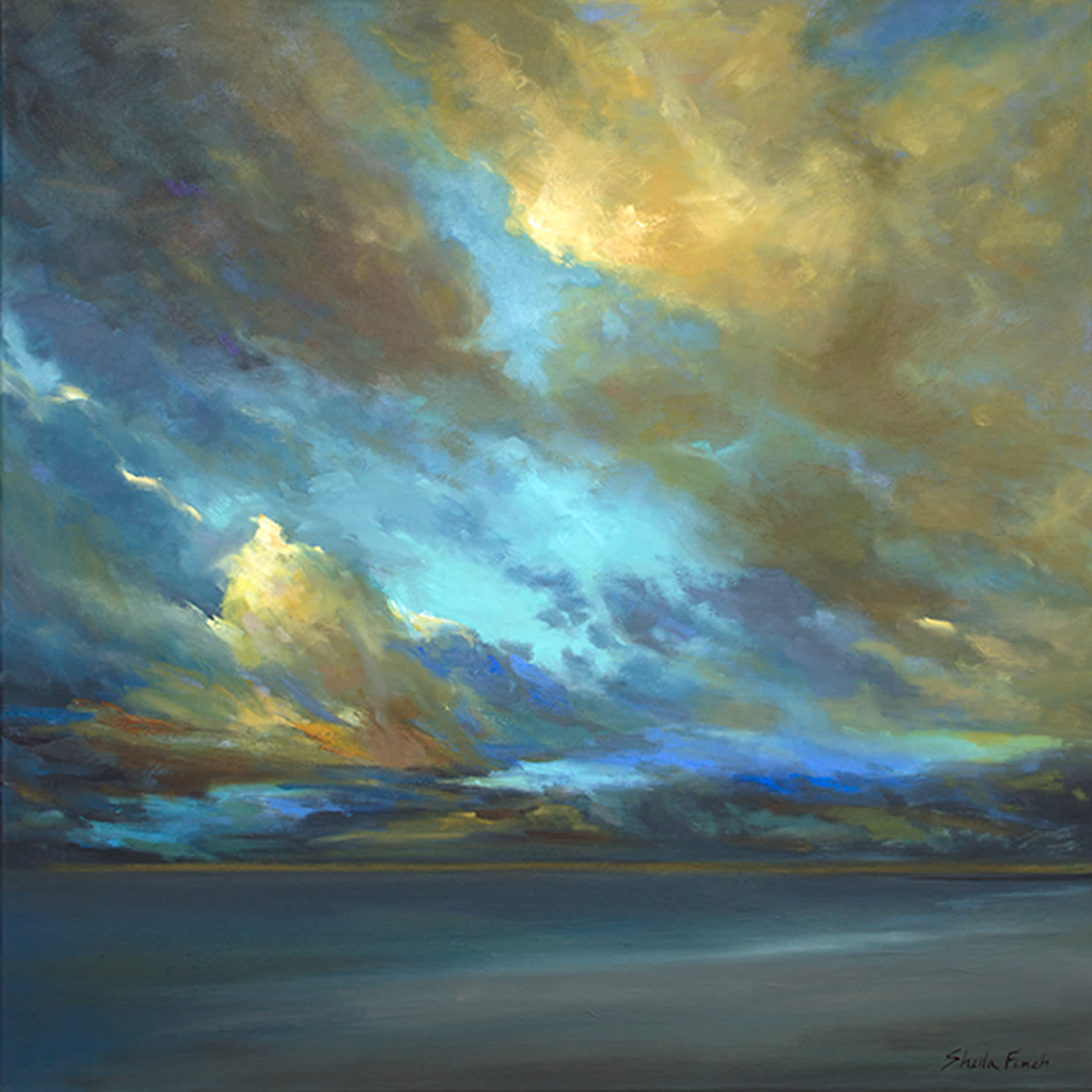 4502 coastal clouds38 24x24 oil f3ej8r