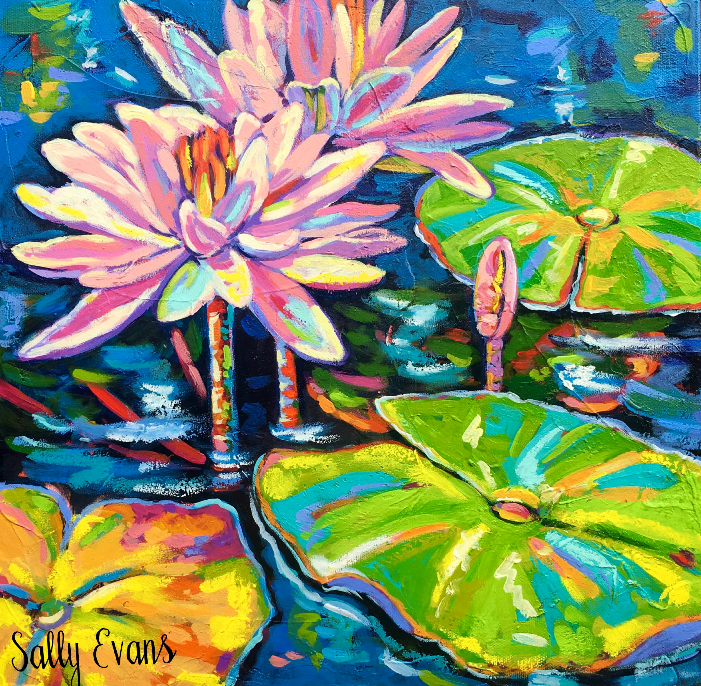 Mc Kee Lilies Art | Sally C. Evans Fine Art