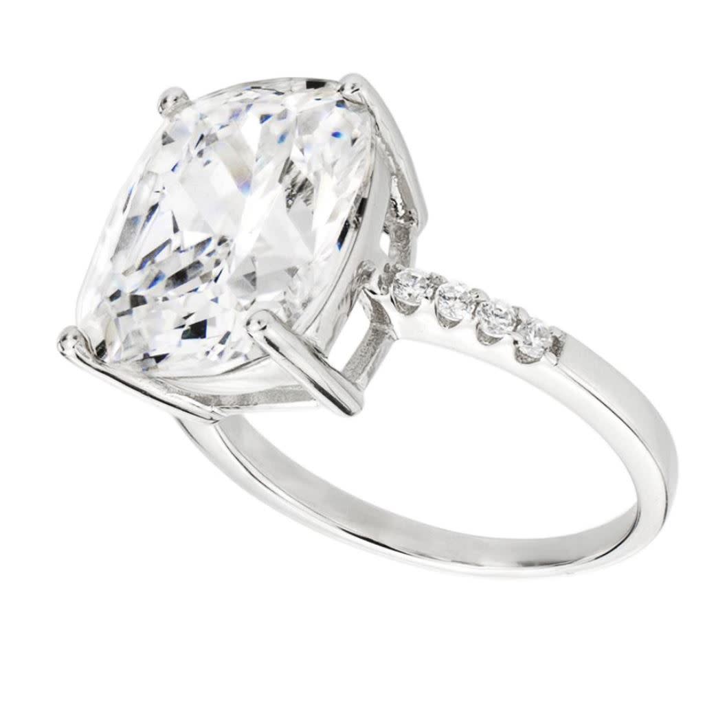 Sterling silver 4 carat floating ring 1 jpkvhz
