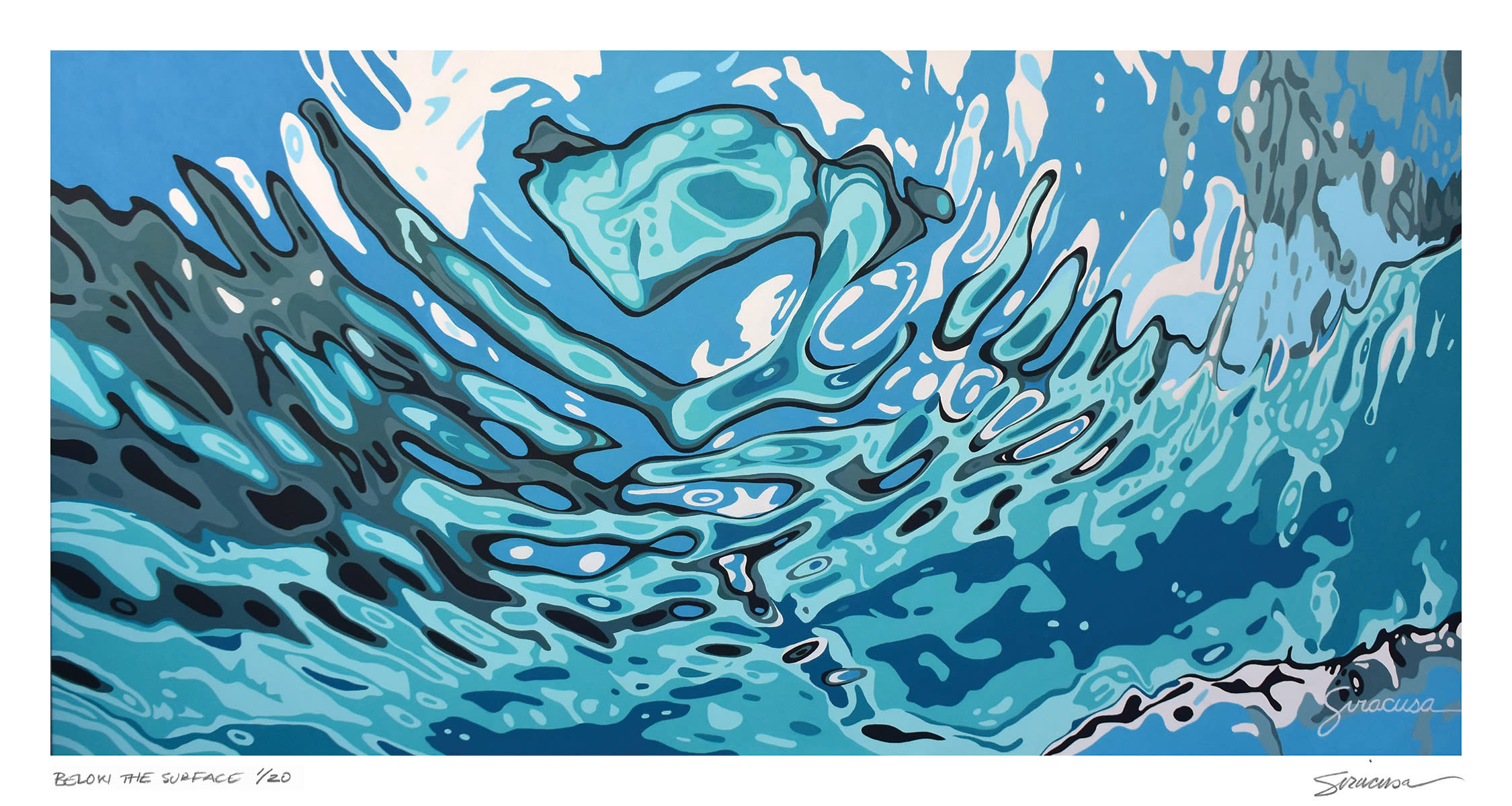 Below the surface limited edition print nabxam