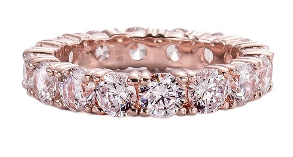 Rose gold 4mm eternity a rnlhnx