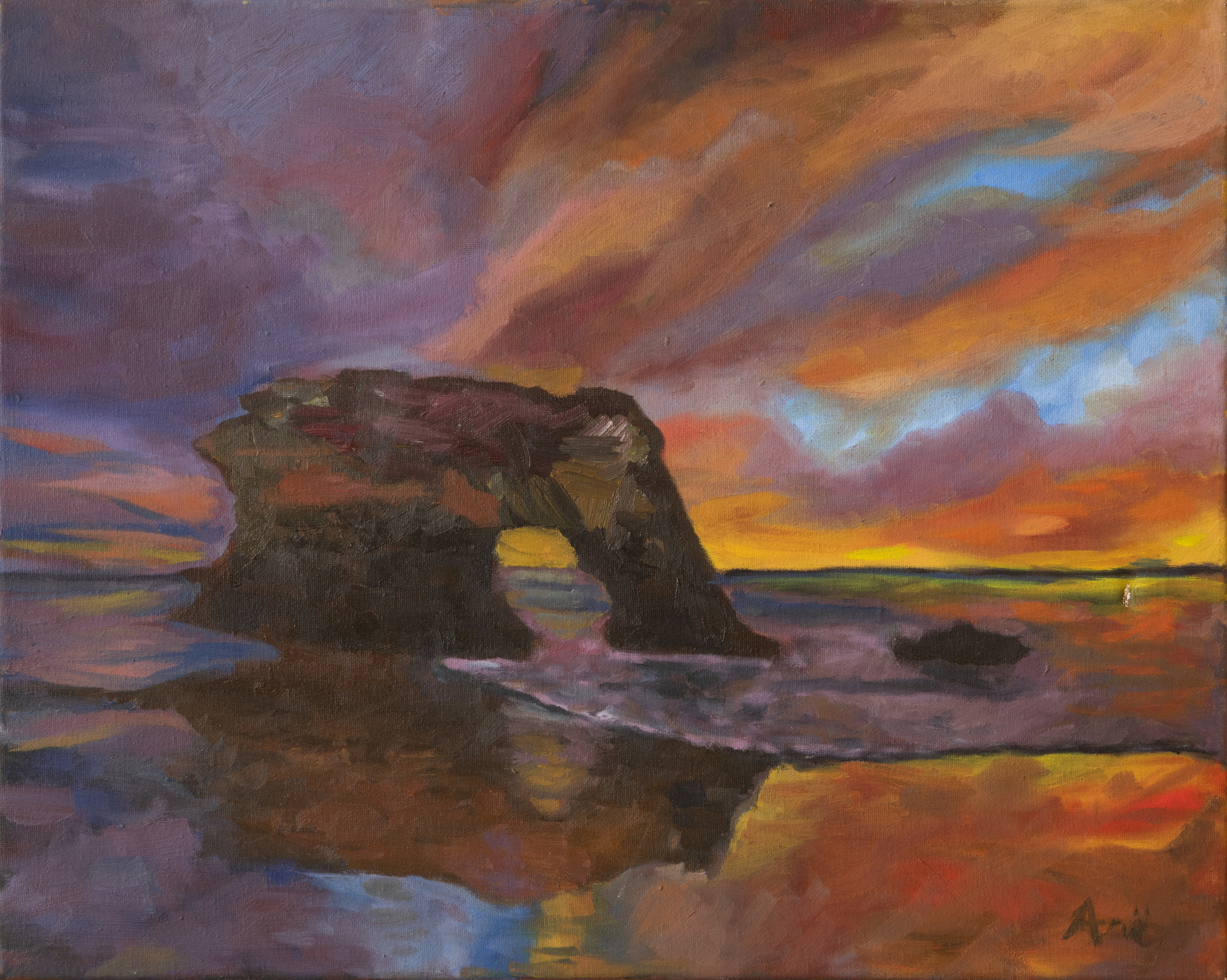 Natural bridges santa cruz ane howard paintings 14 f1ce98
