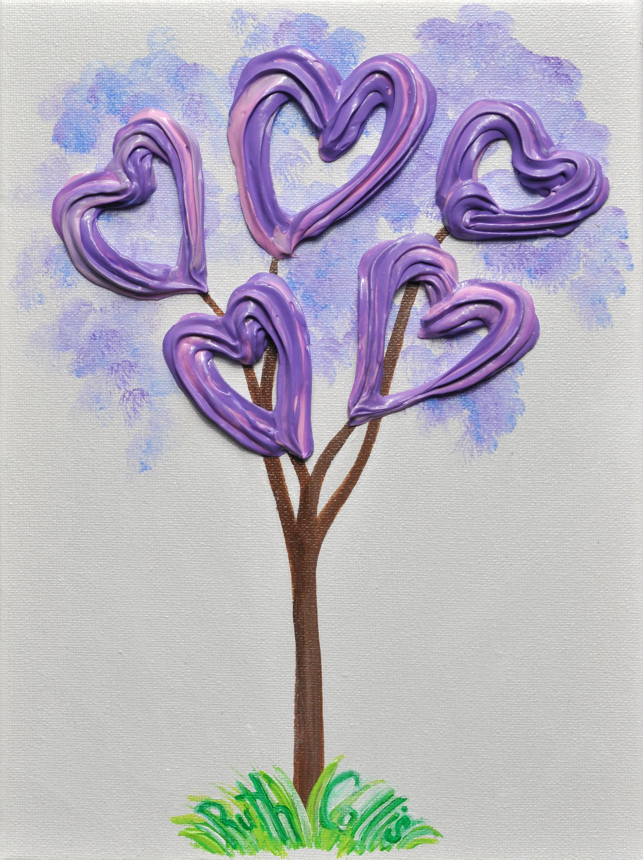 Purple heart tree fkyiem