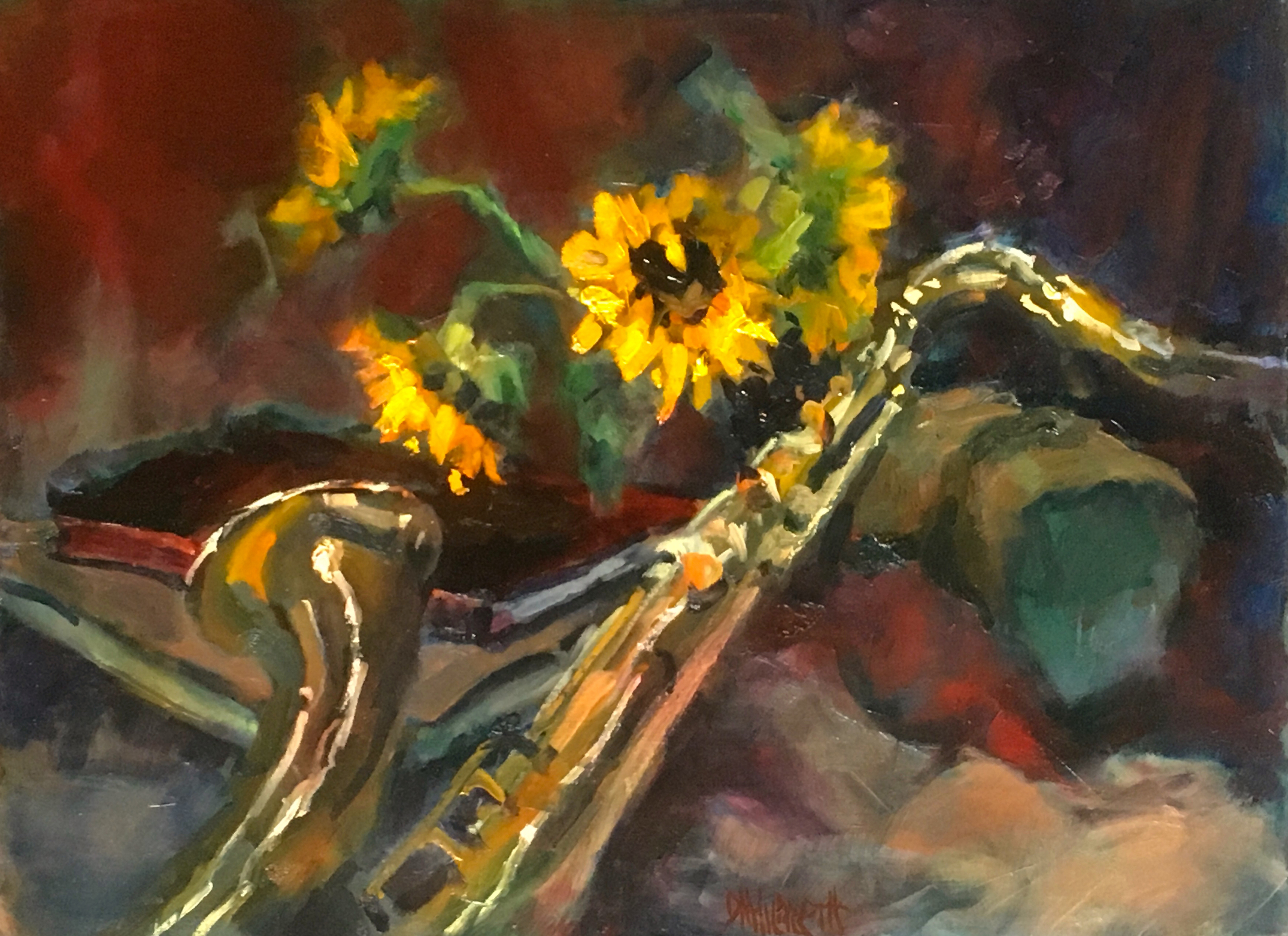 Sunflowers sax 18 24 o c in4dce