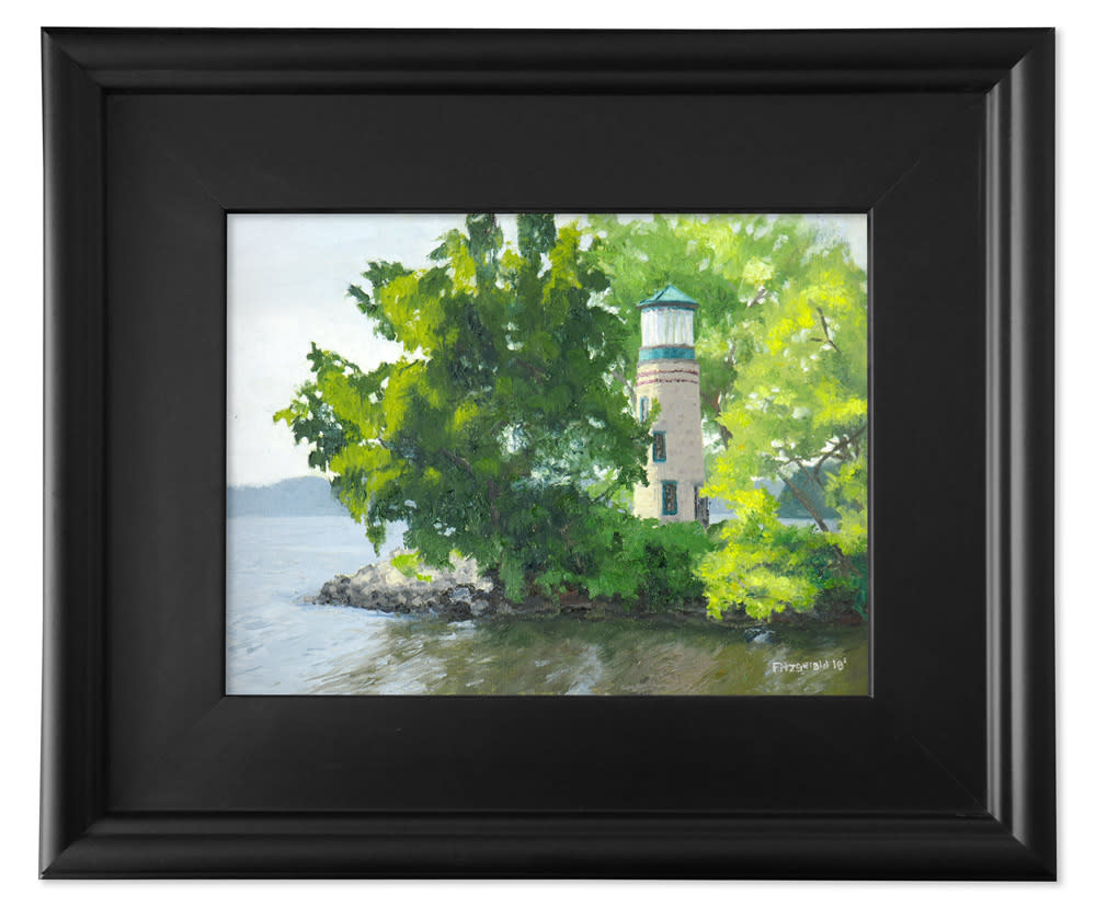 Abbey fitzgerald overgrown deluxe black frame 9x12 weqshr