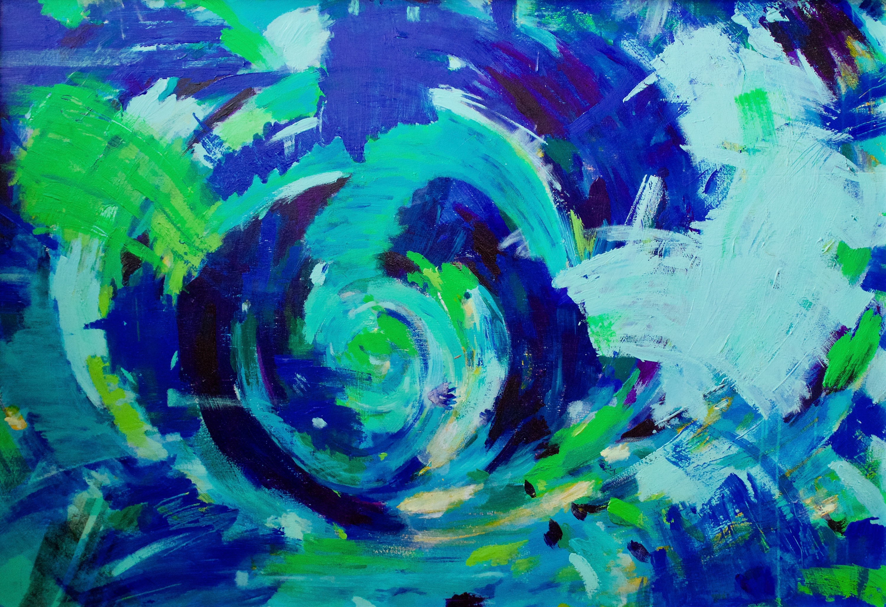 Blue swirl yxs6ue