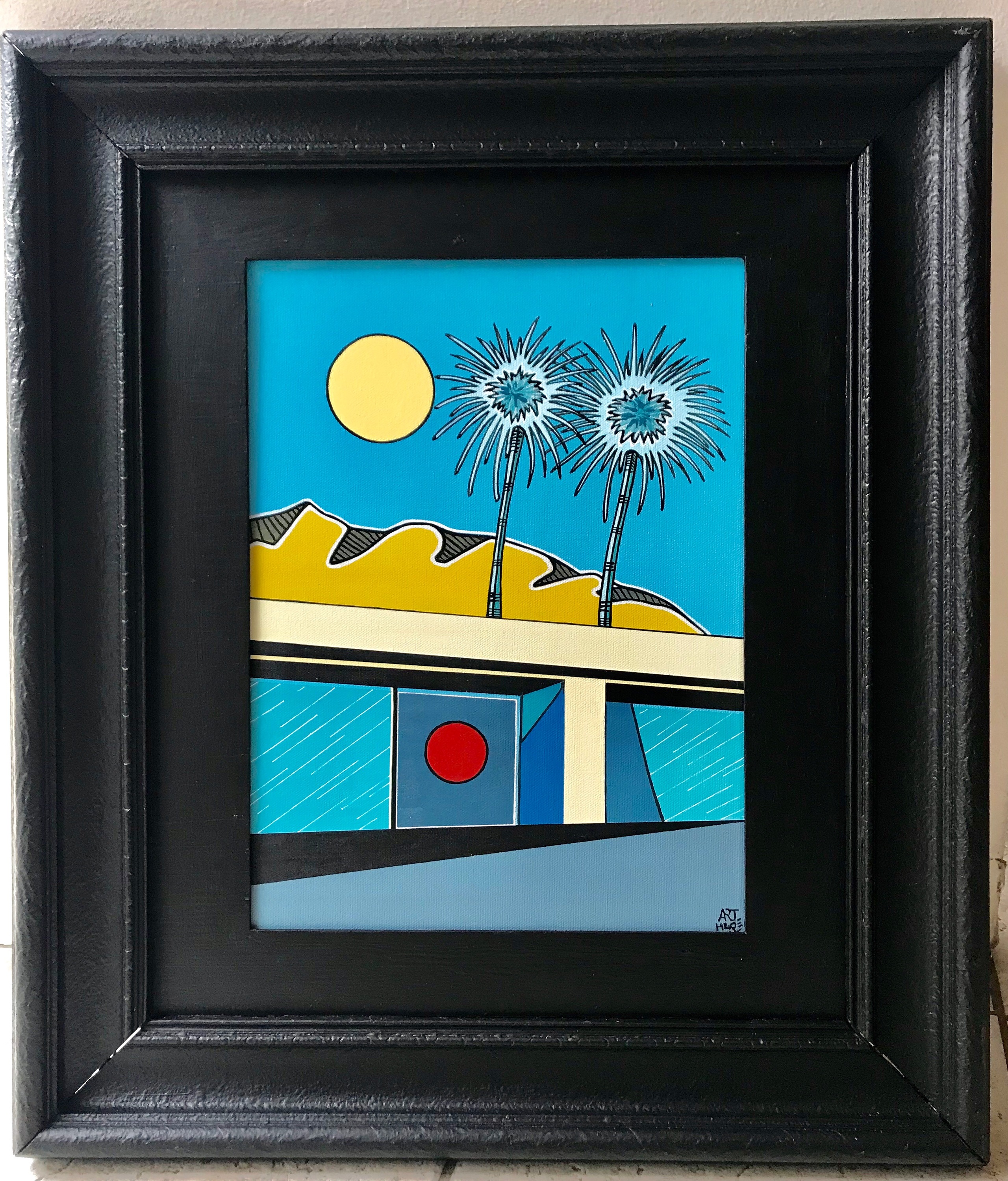 Arthur pochon   palm springs painting x60gsb