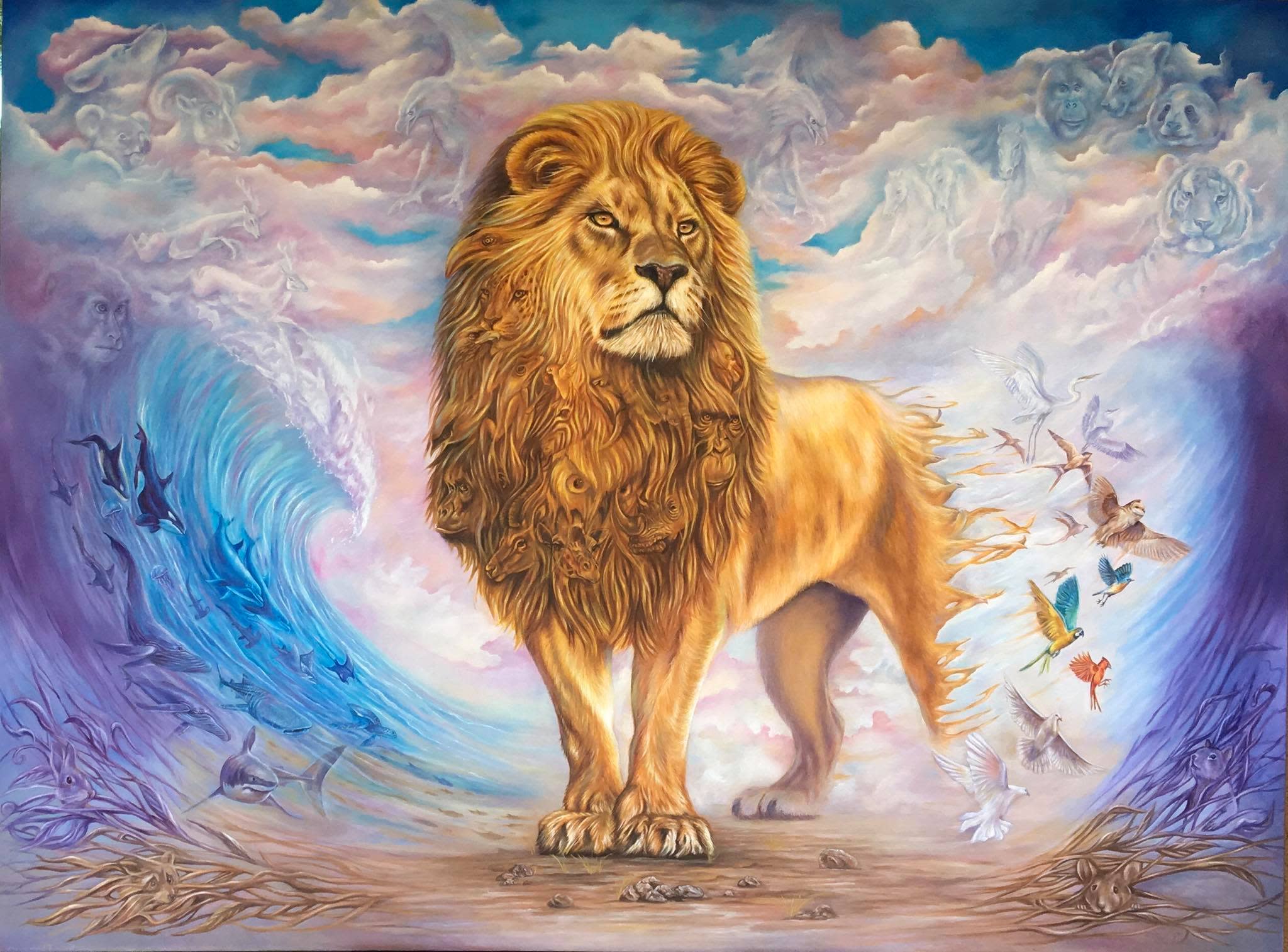 Animal Kingdom Art Evoartmaui