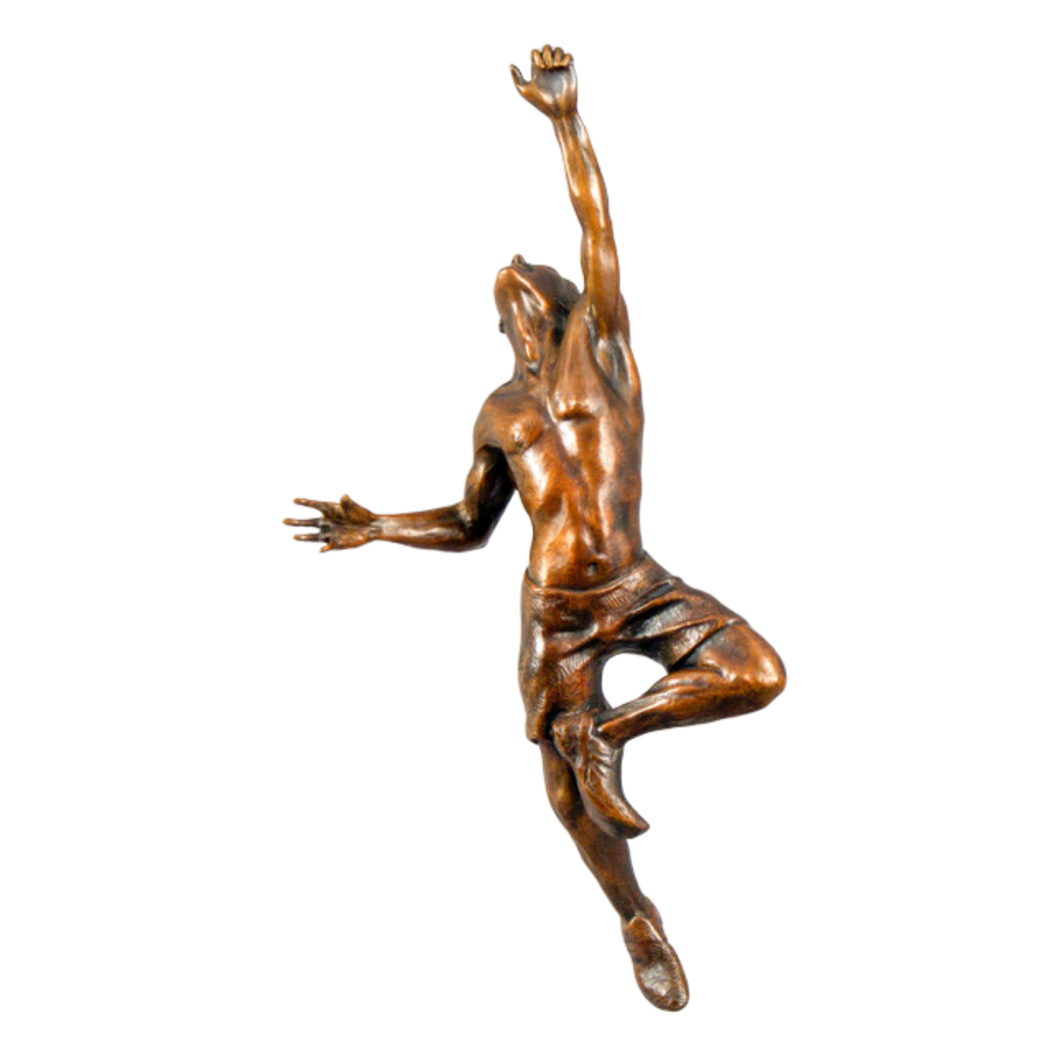Lance glasser the ascent transparent background evo art maui front street lahaina sculpture climber male man hawaii dp7rx1