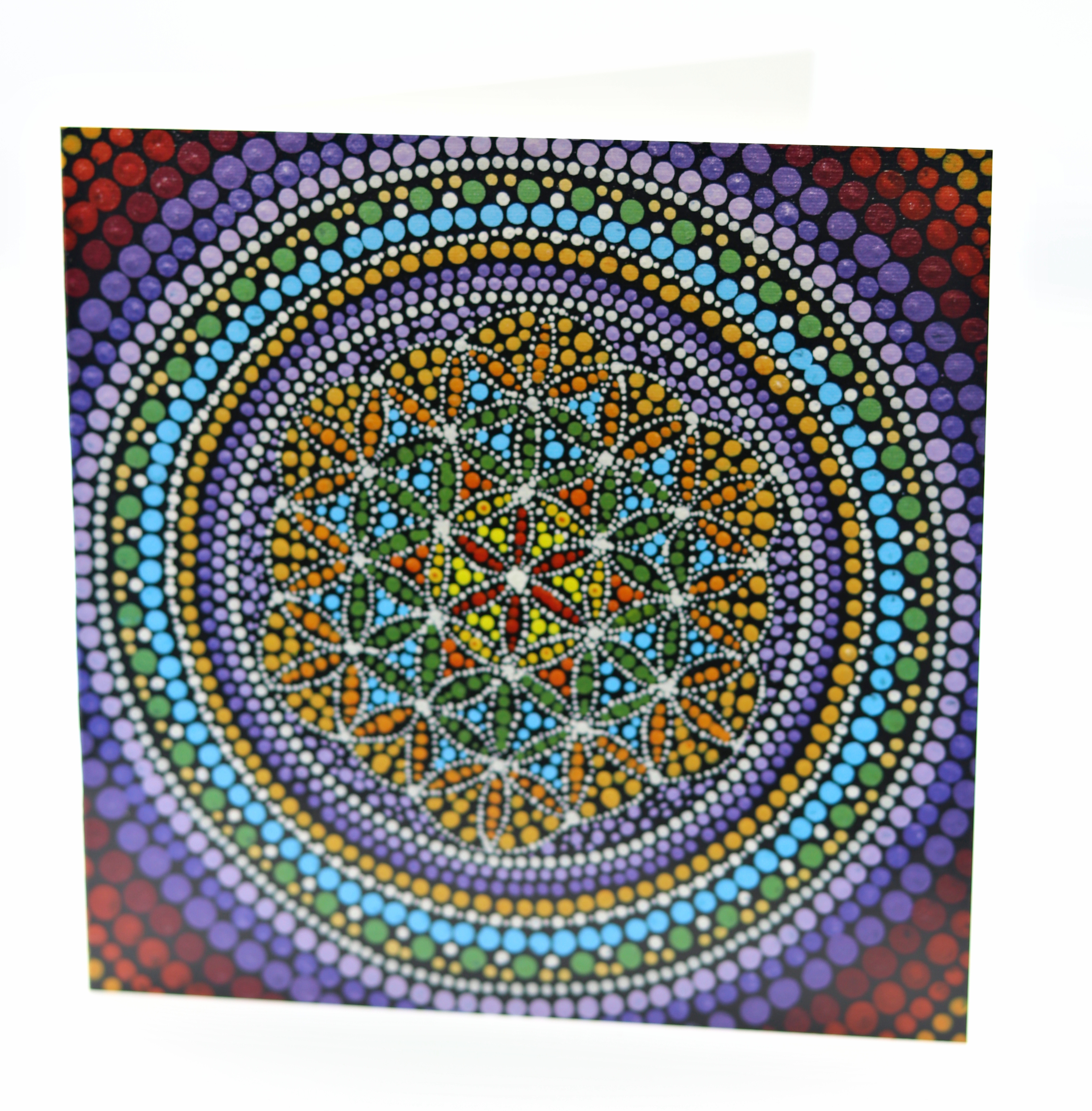 Lakshmi sriraman note card flower of lifel 5 tdtikl