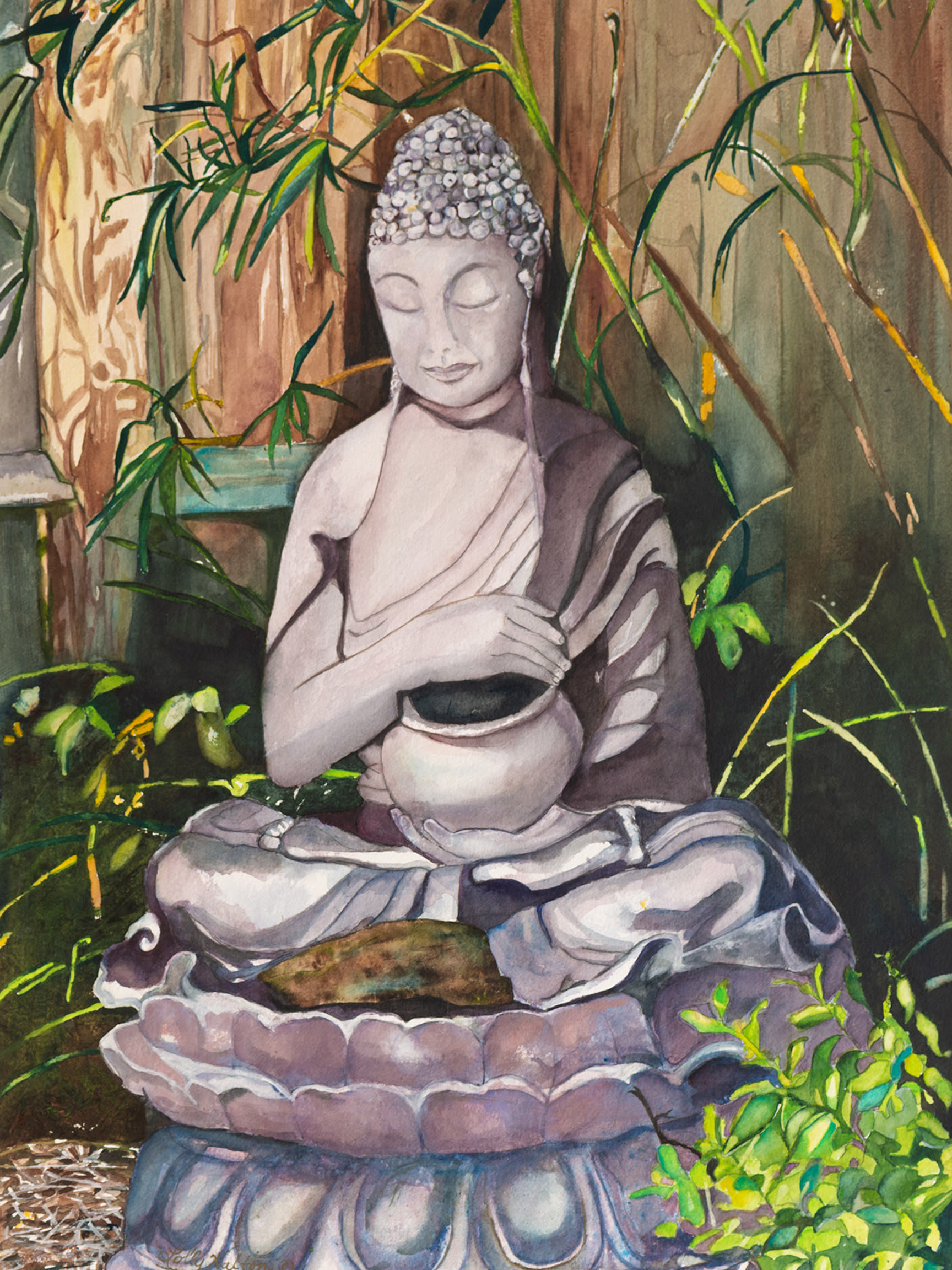 Garden buddha xccx0i