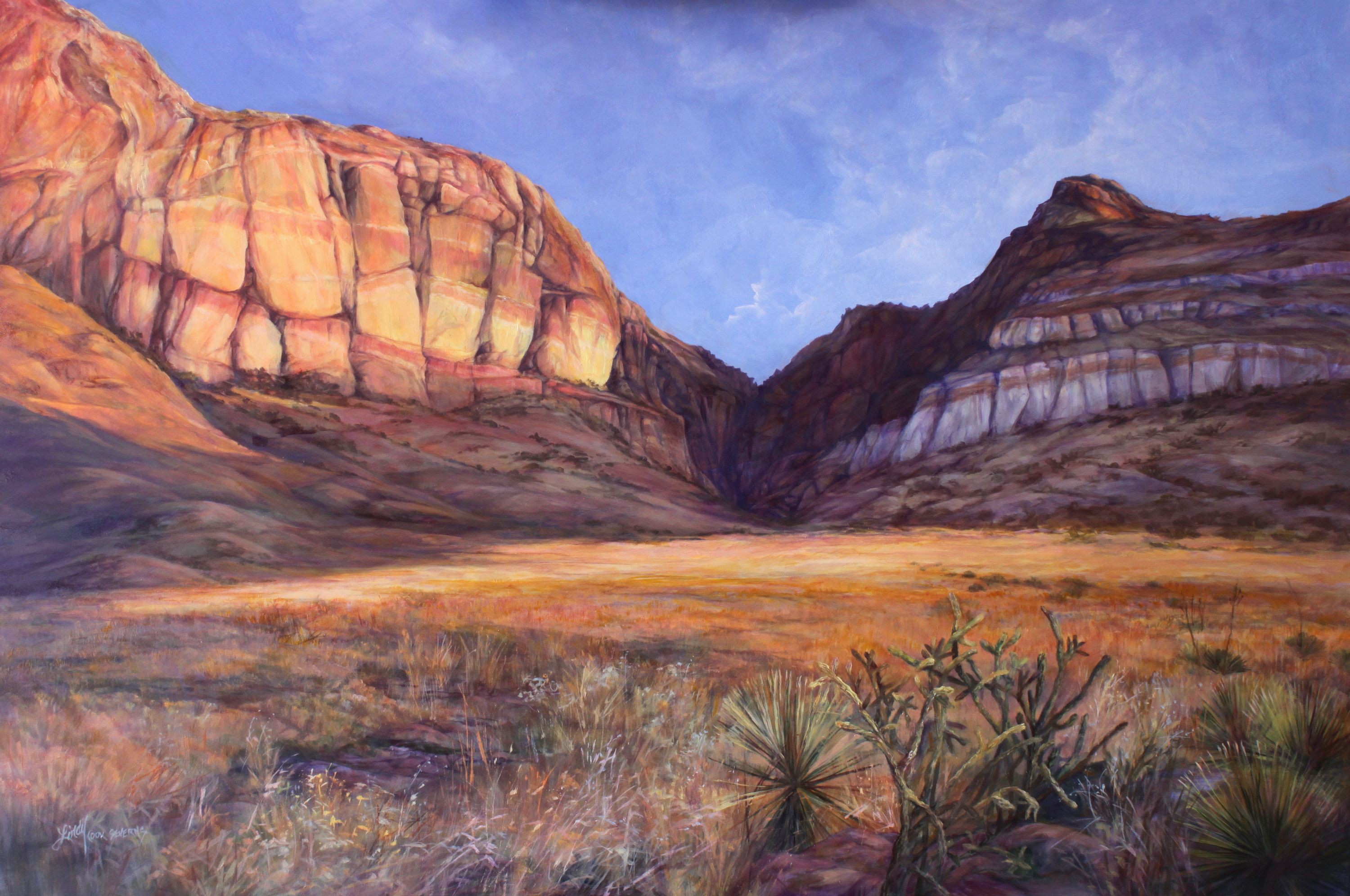 13e18 drenched in dawn 24 22 x 36 22 oil lindy cook severns anbcj7