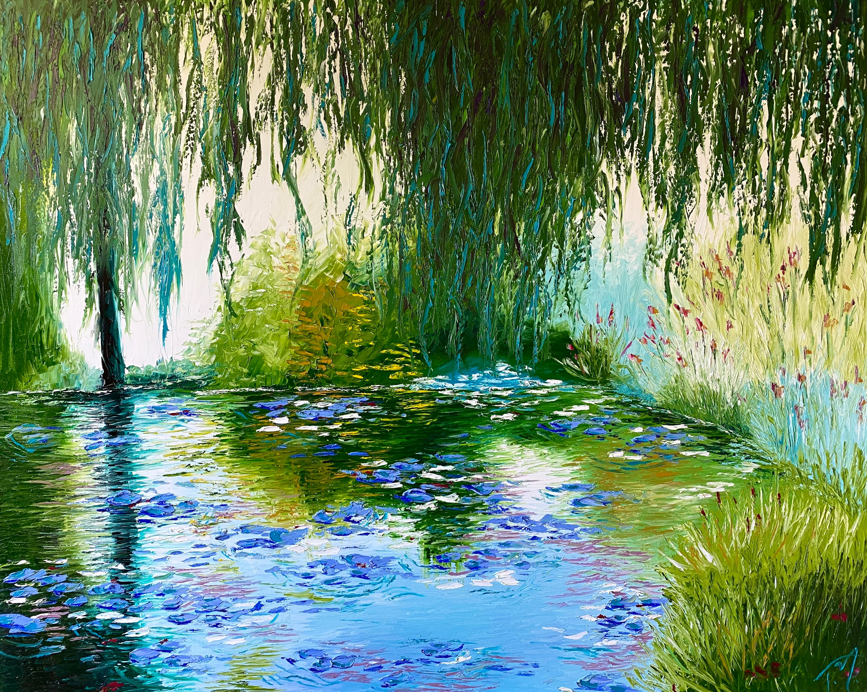 Nicoletessa memory of monet 48x60 3000 tvnwdj