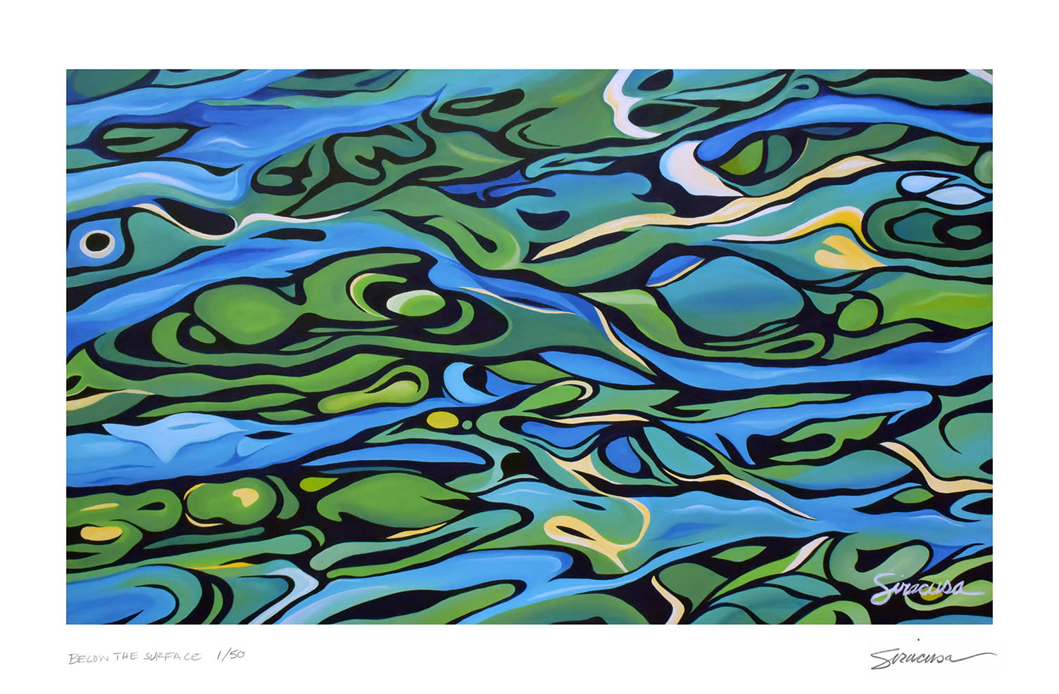 Above the surface limited edition print gsuwgu