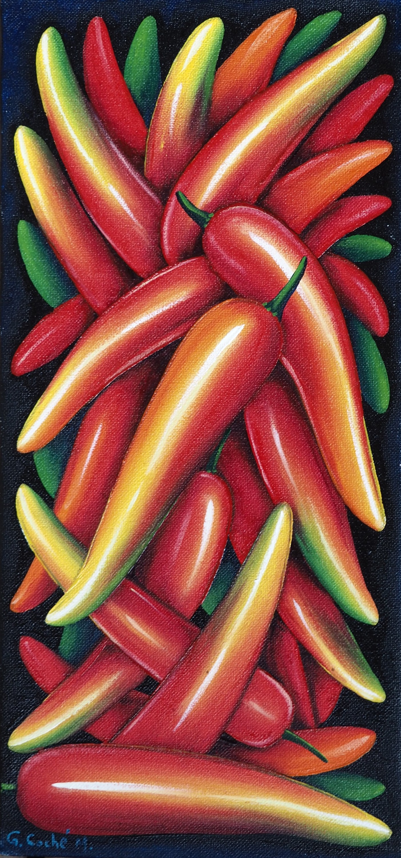 【 肉筆油彩画 額装 】 GALERIA DE PINTURA MEXICANA il_fullxfull.6049414785_lqmt.jpg