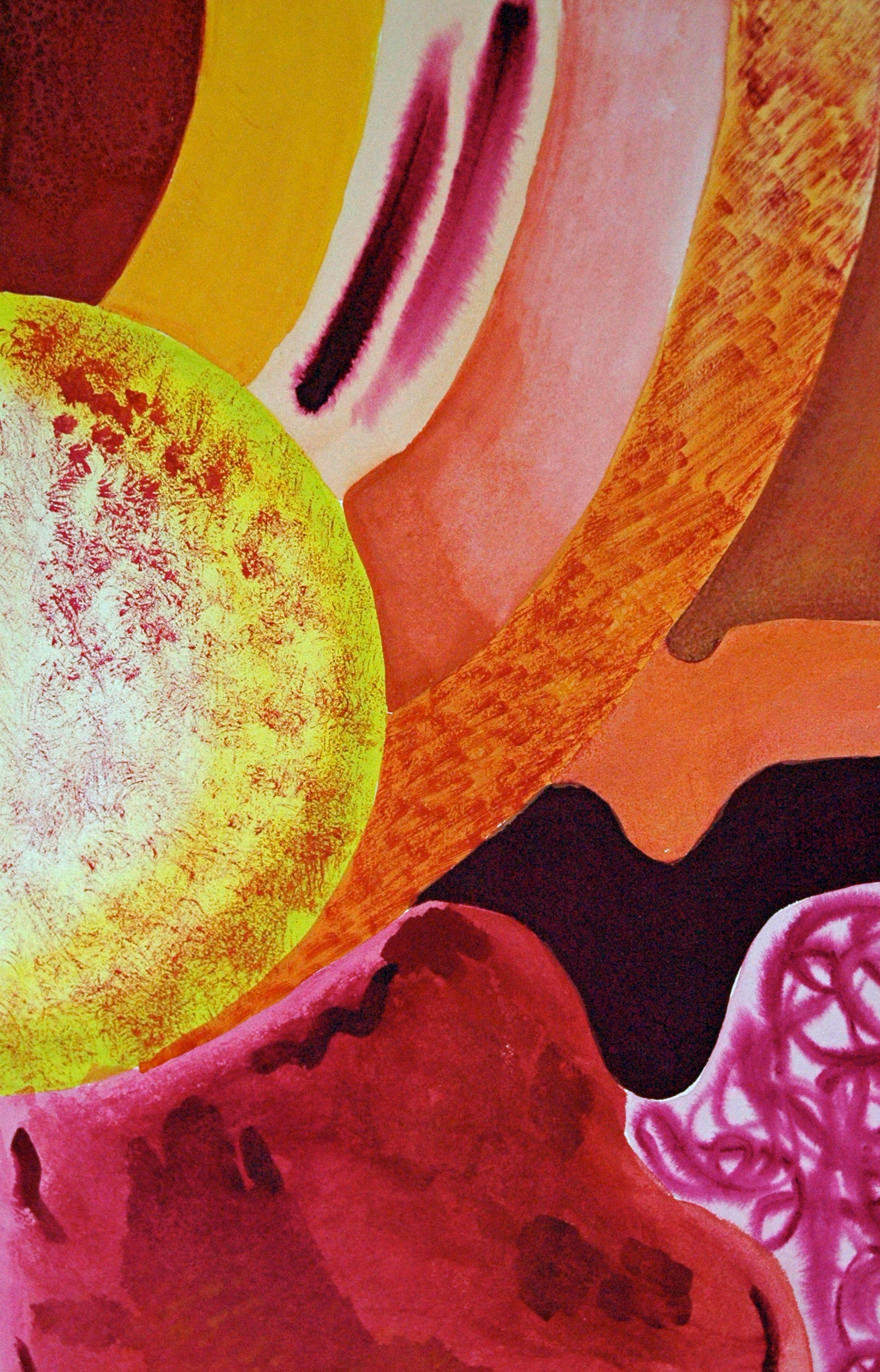 Your story 21 22 x 13.5 22 watercolour on paper mounted on board resin coat rprrao