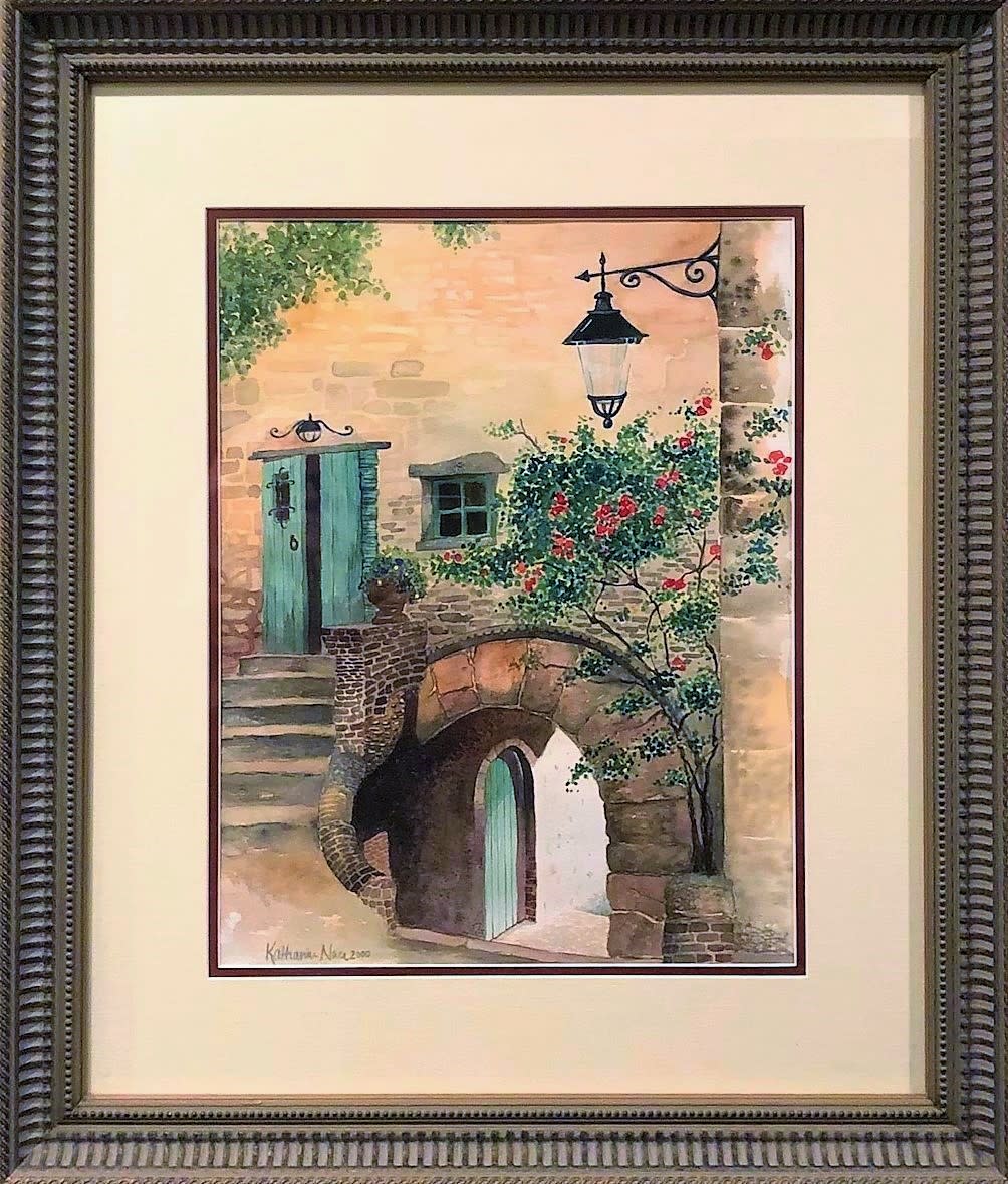 French alley framed skym1q