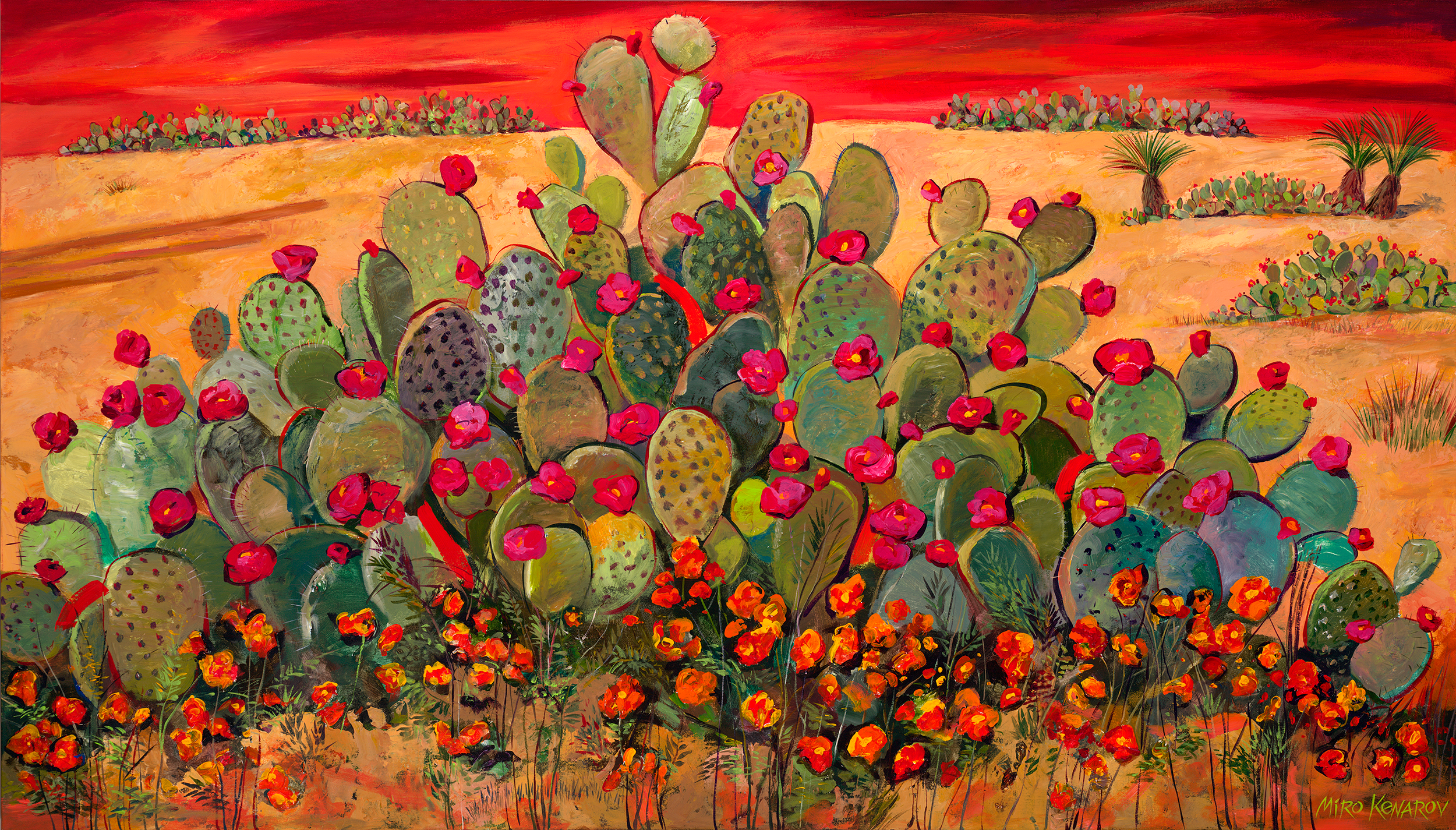  Trademark Fine Art 'Succulent Desert I' Canvas Art by