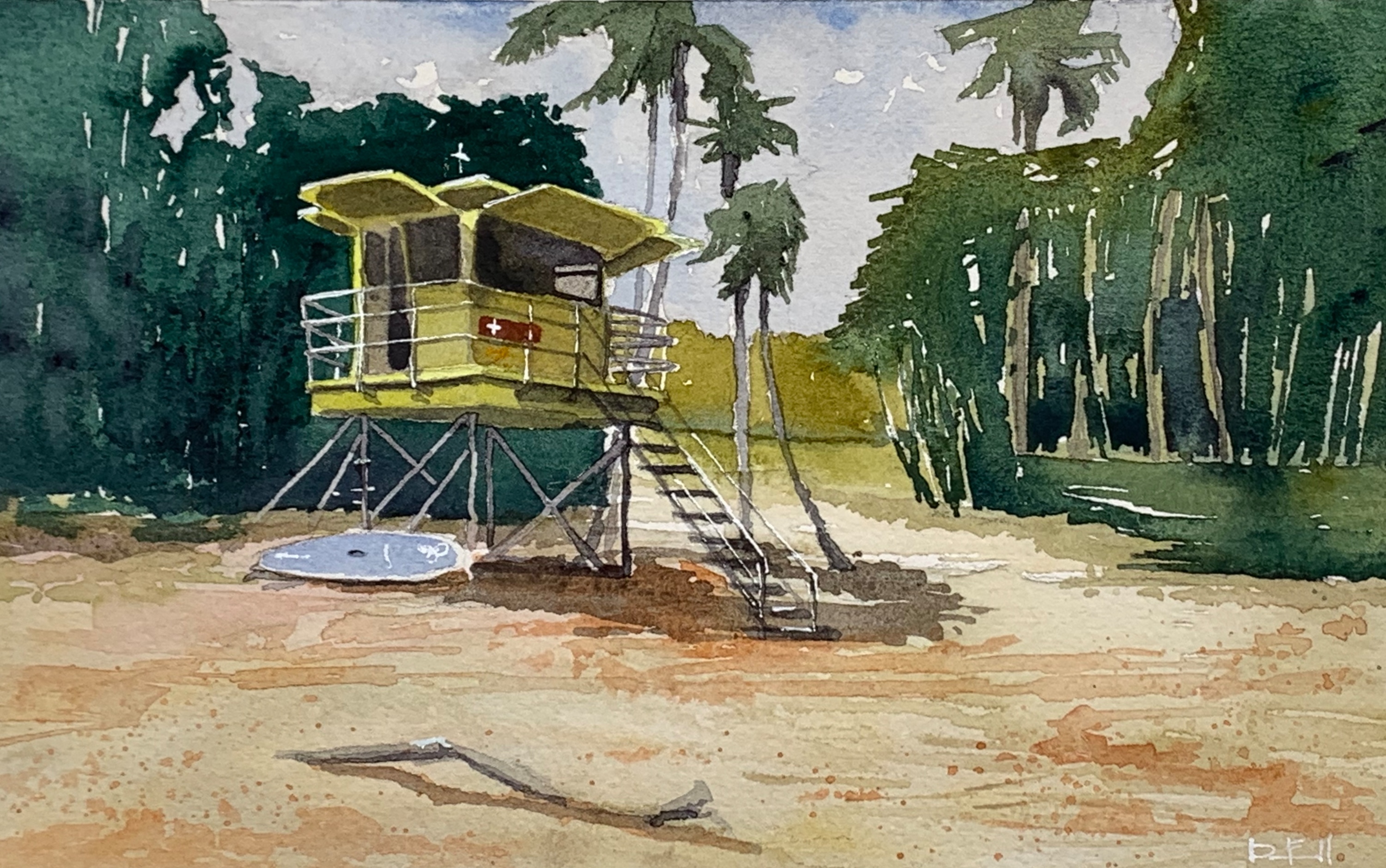 13 lifeguard tower west shore l888hm