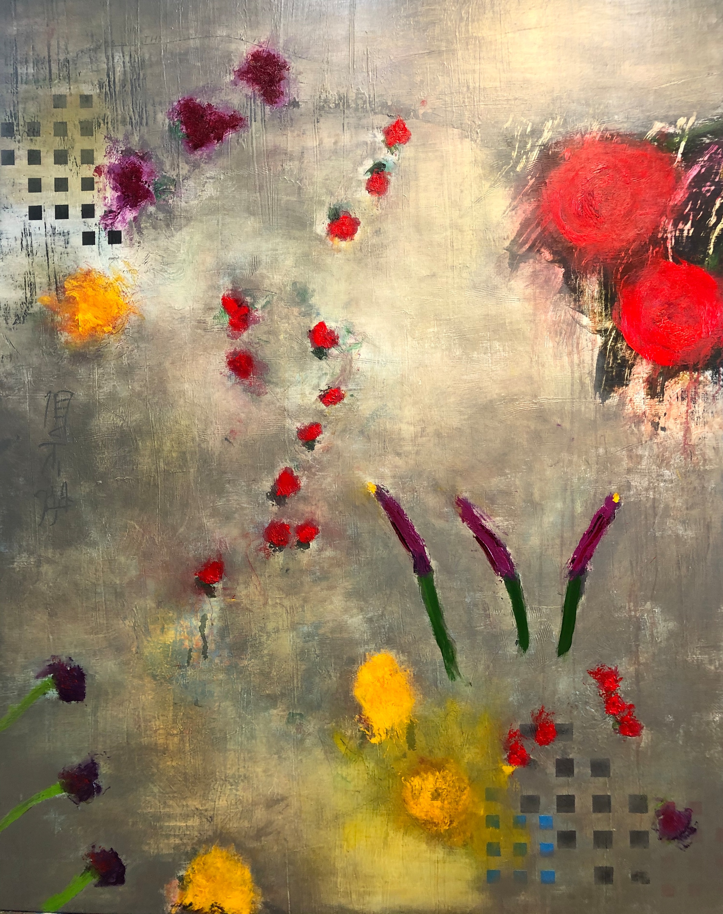 Exploring the middle way 50x40 oil wood zwgjpz