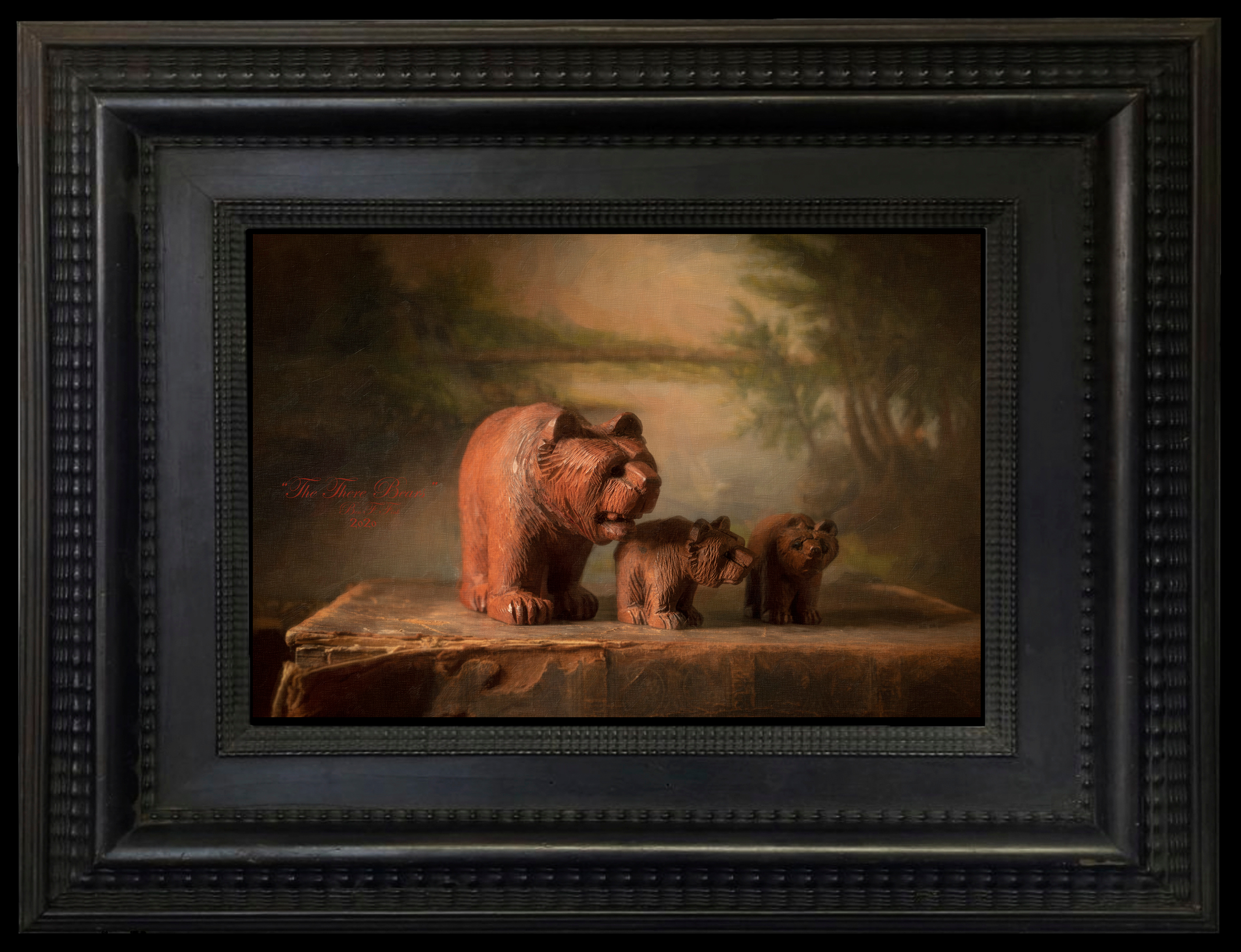 The three bears limited edition framed etddwe