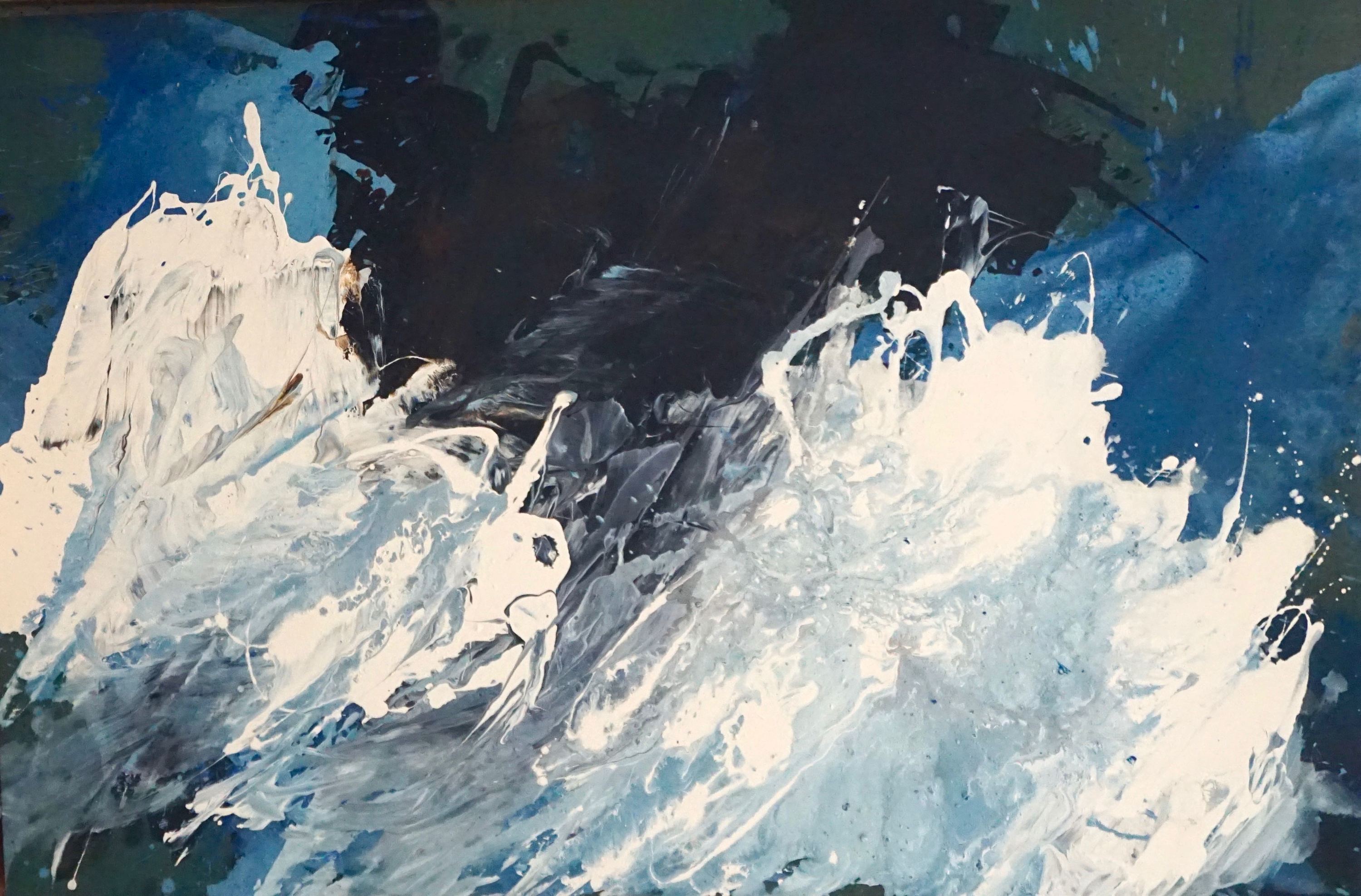 Seascape in blue jrqbz8