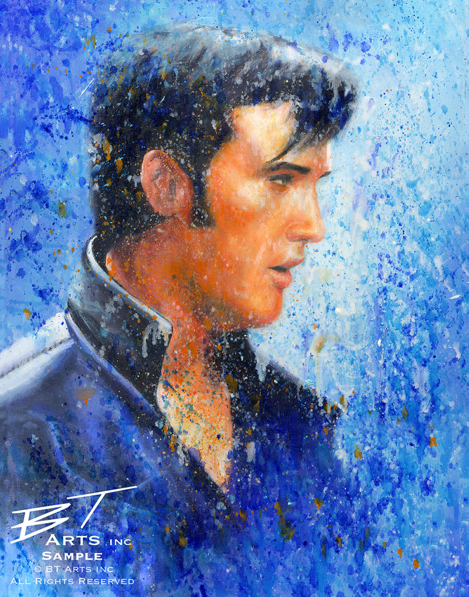 Elvis newest Painting