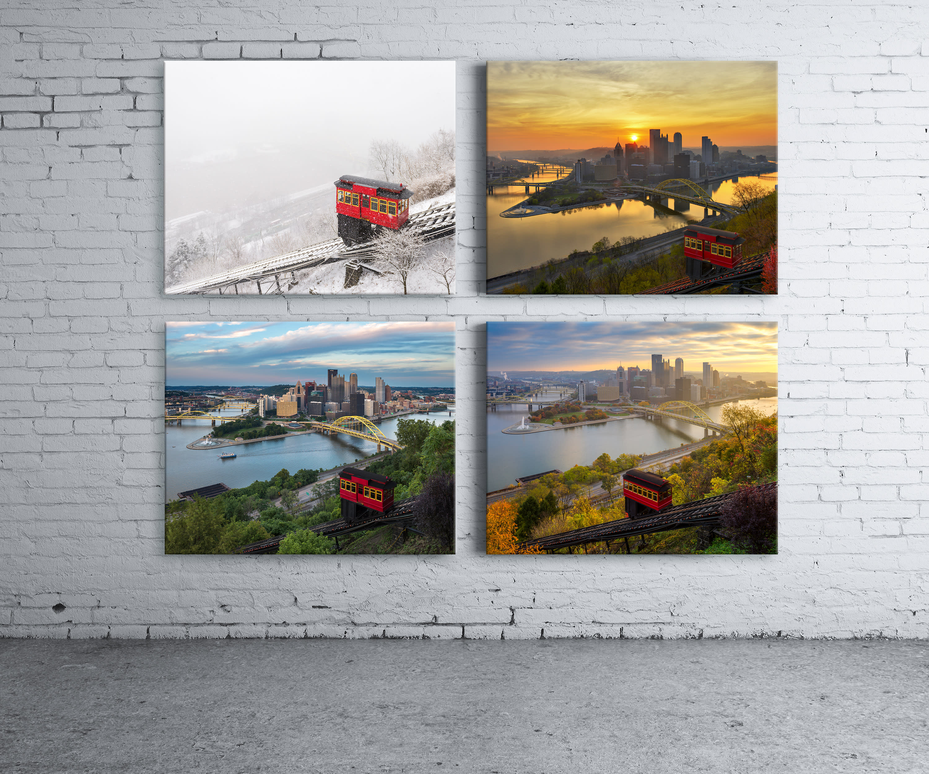 Incline in 4 seasons 16x20s fxtext