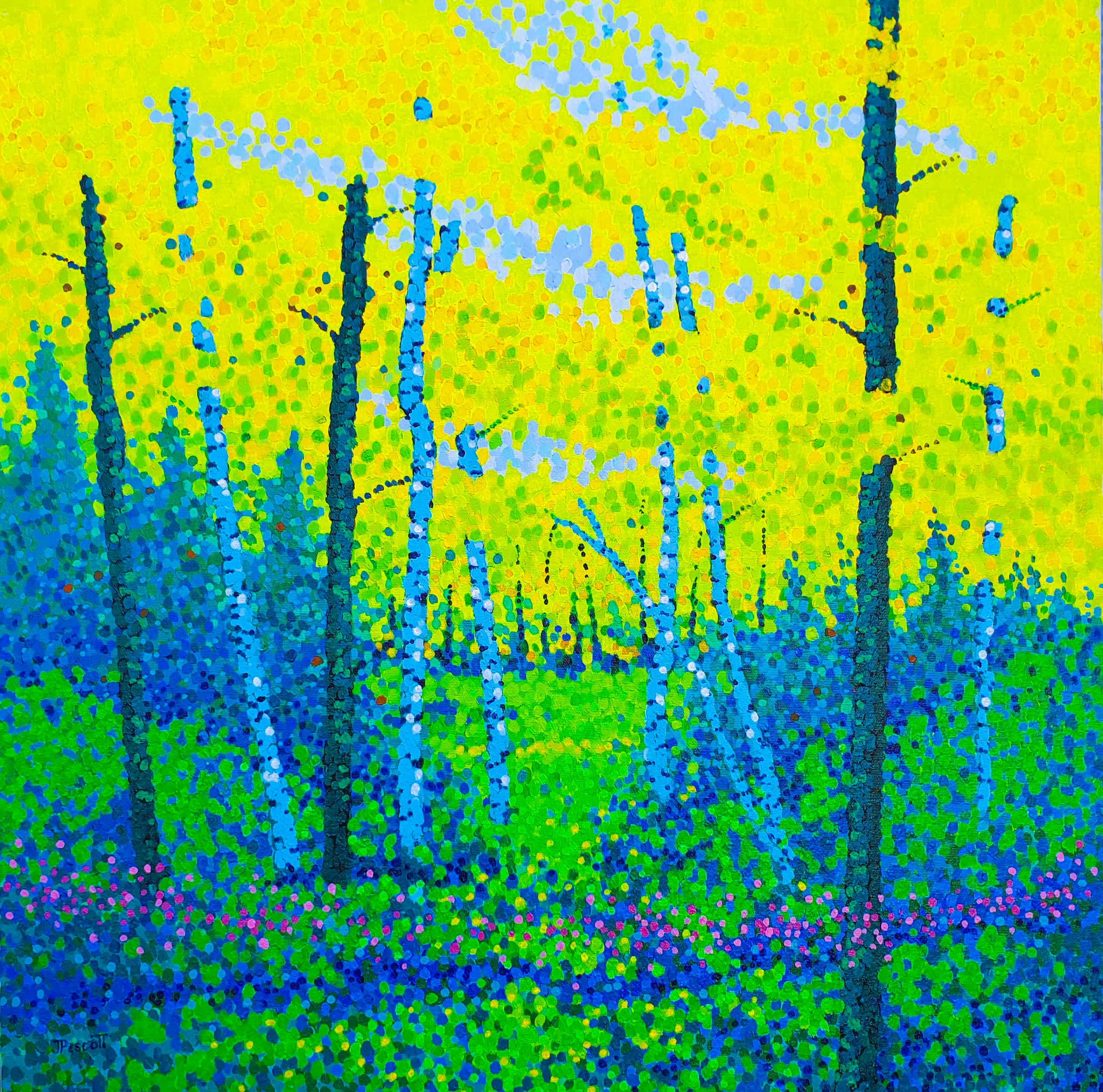 Pescott first breath of autumn 24x24 elgnty