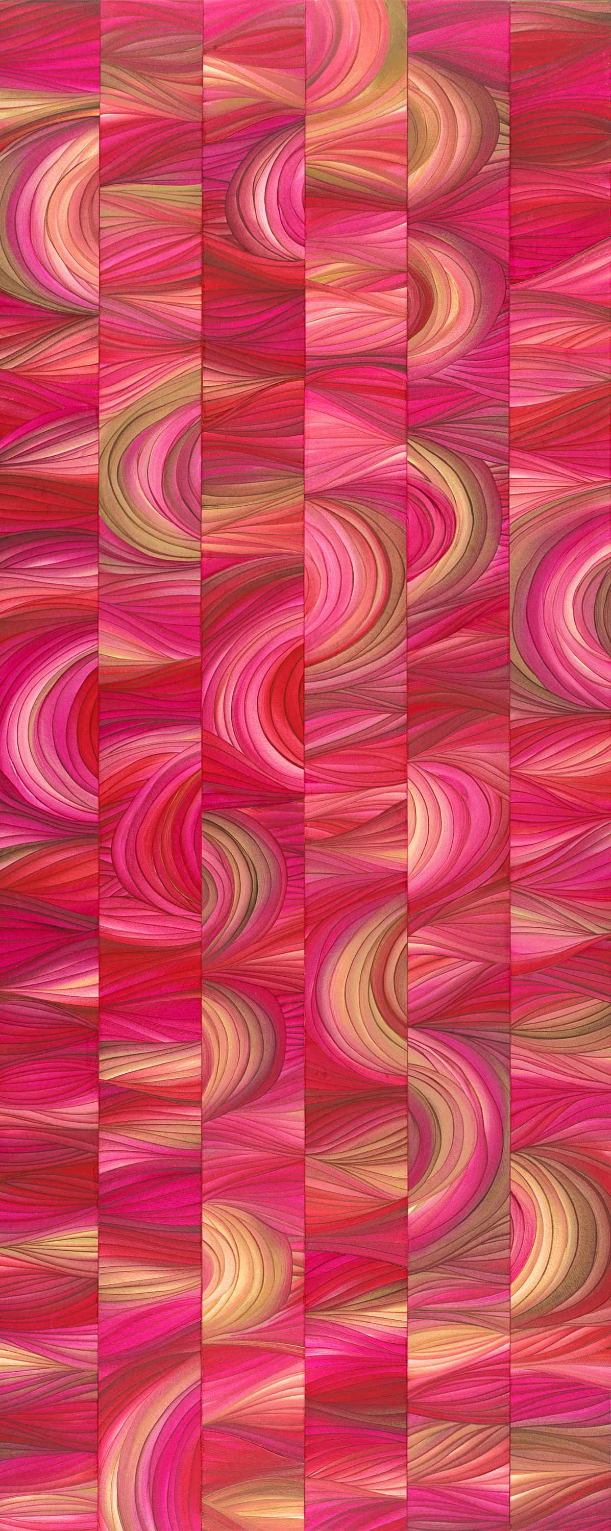 2x5 pinkred prints meoebv