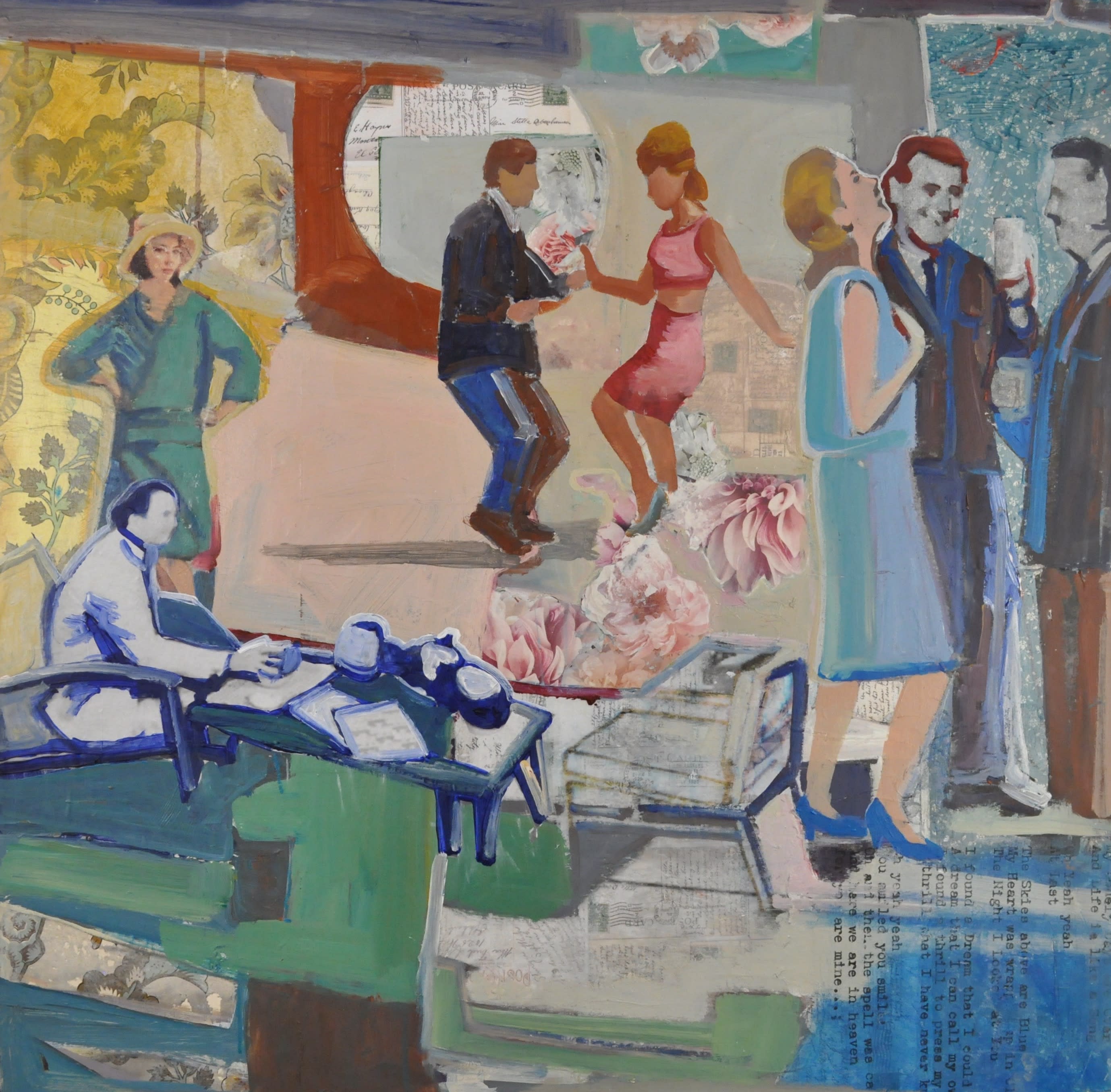 Never lose the laughter 36x36 mvgpey