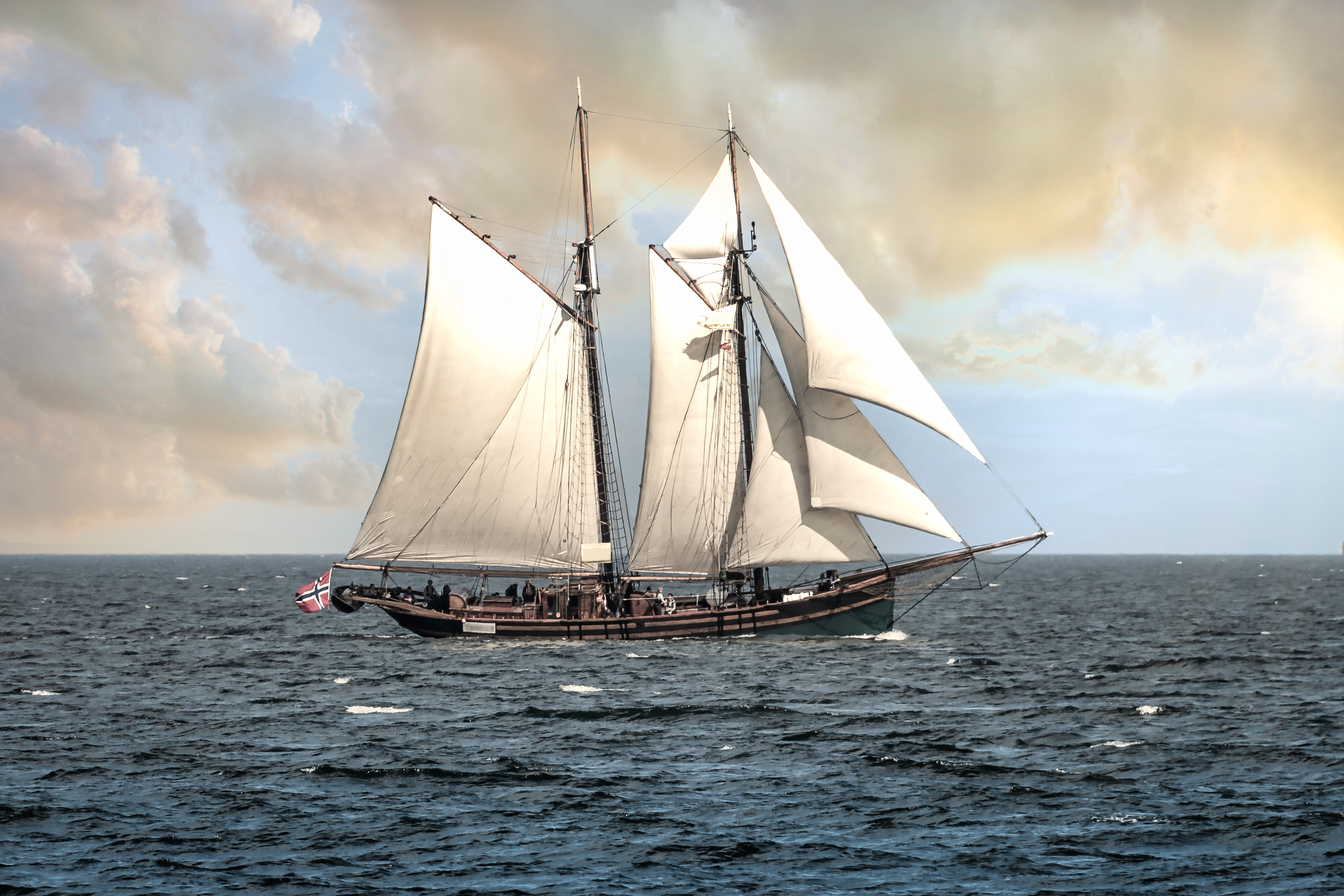 Gaff schooner froya nor c3b7f6