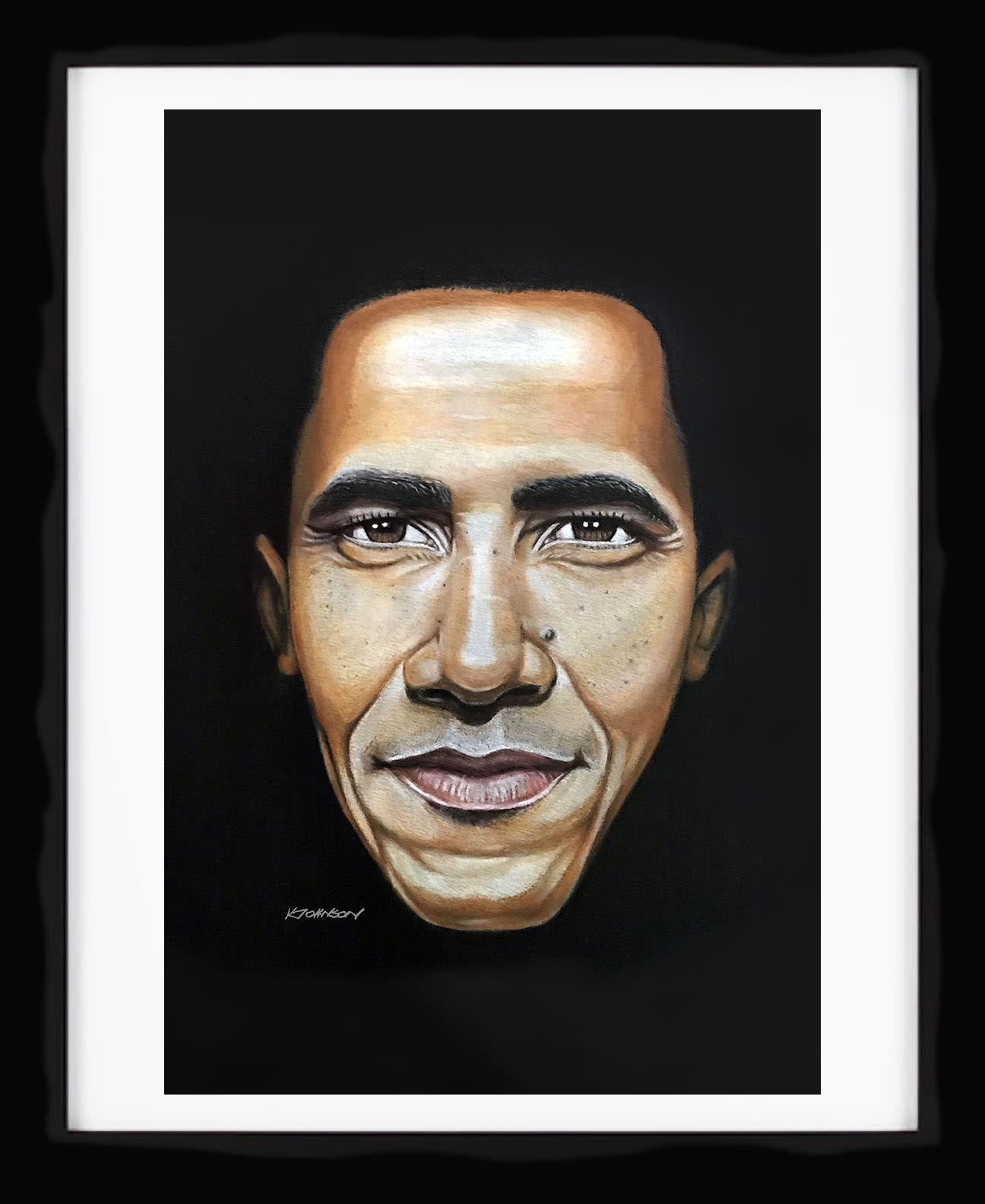 OBAMA Graphite pencil drawing on Behance