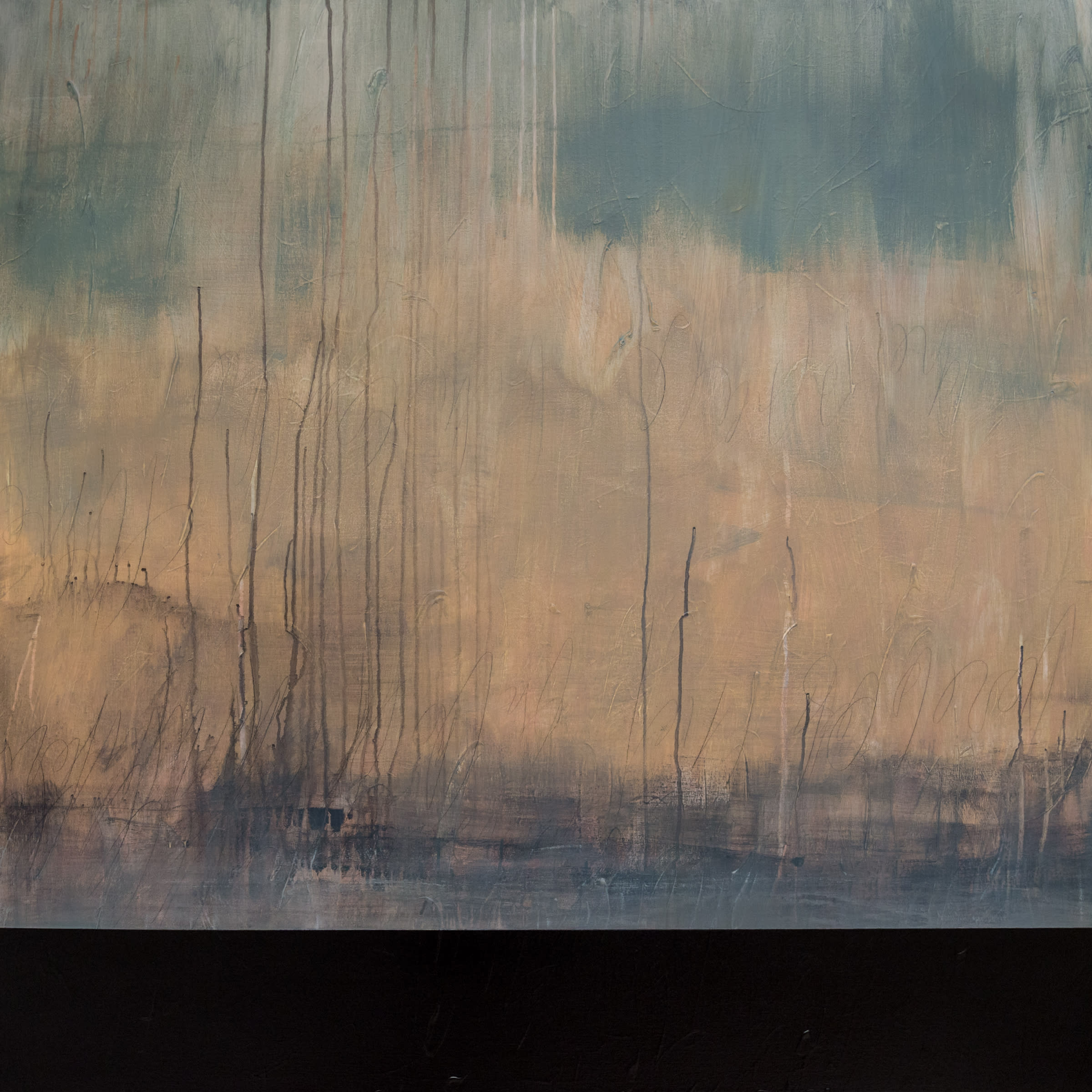 Beginnings 48x48 acrylic and graphite on canvas 2020 jaap 2 vjnohl