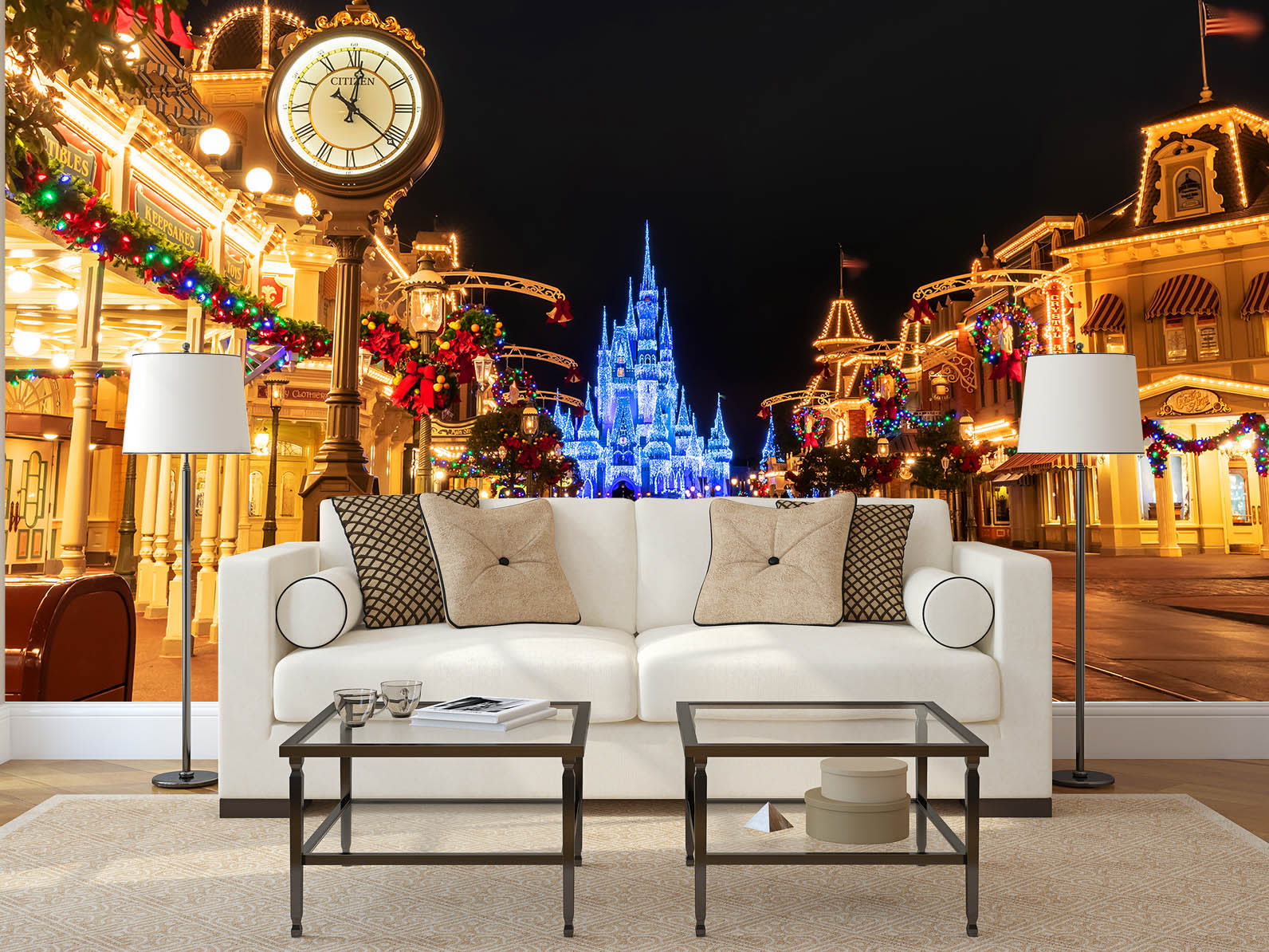 Timeless at Disney's Magic Kingdom Disney Removable Wallpaper by