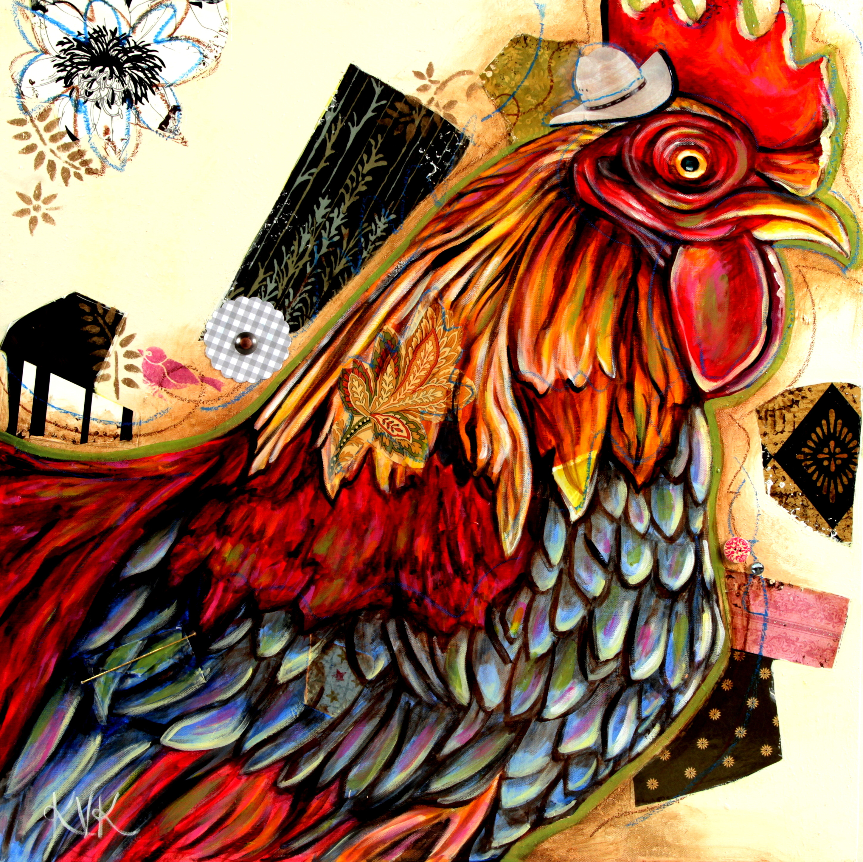 The rooster yo1dny