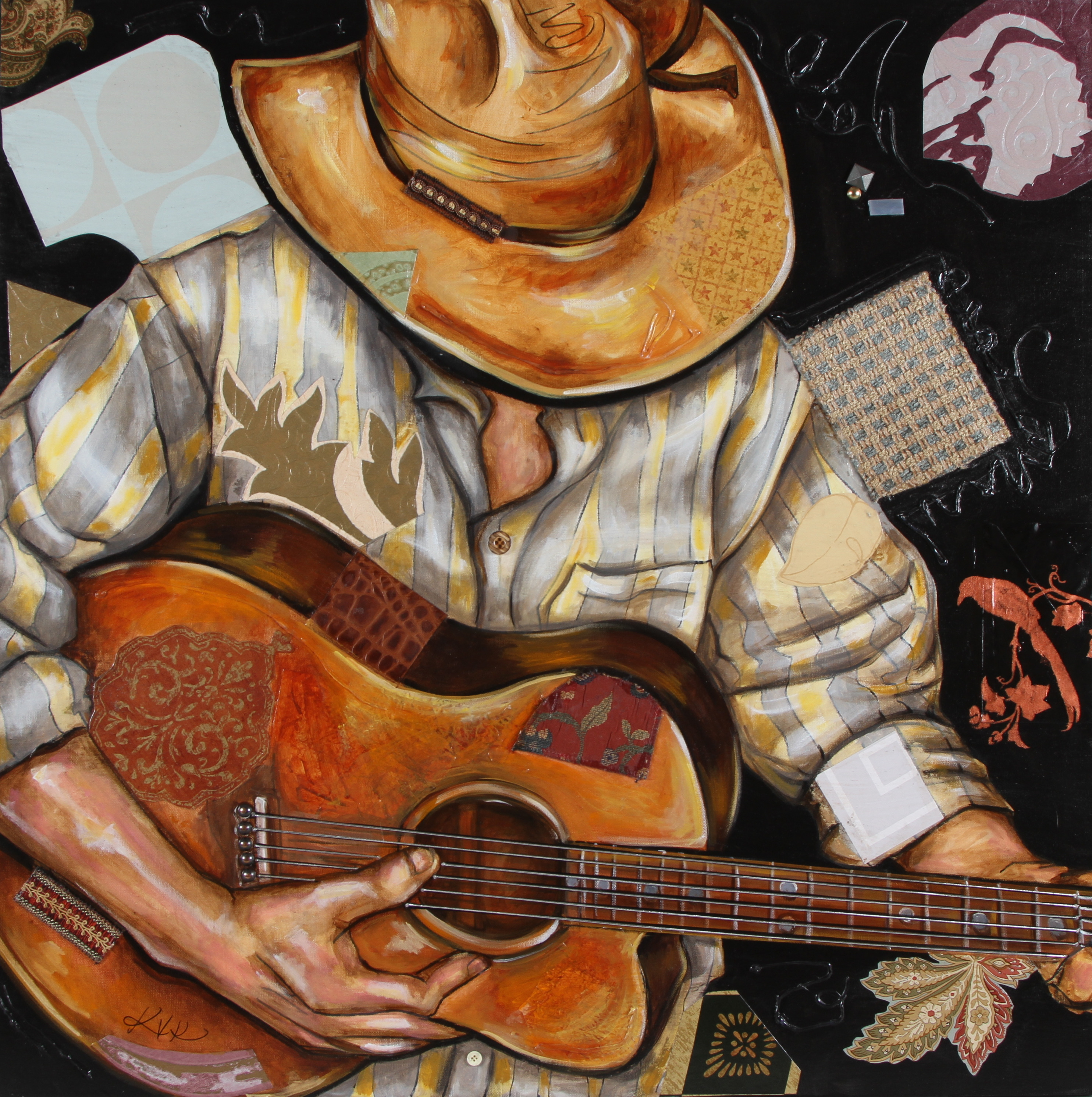Vaquero de the acoustic guitar cwrrxv