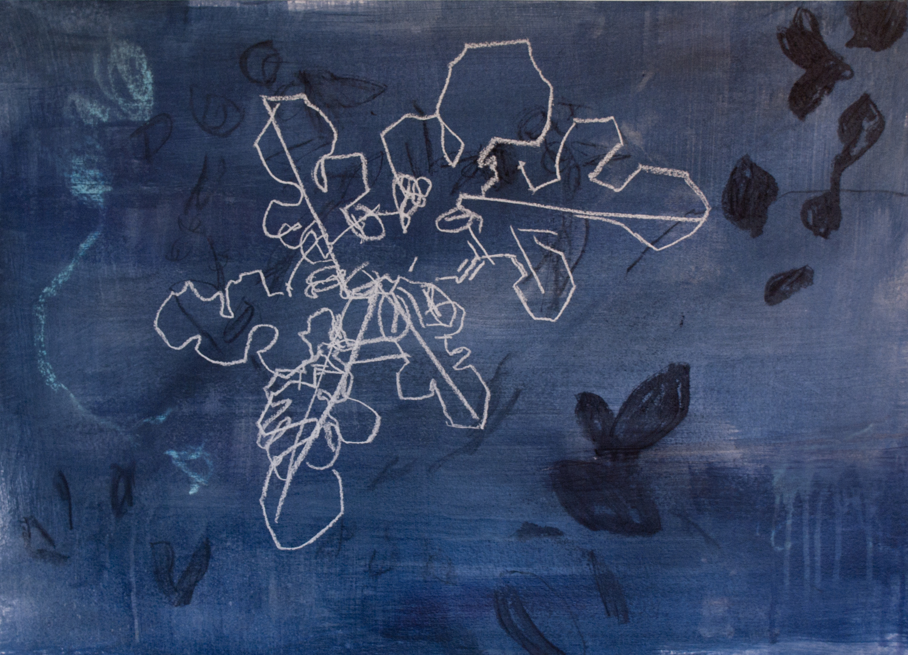 38 heaven and earth descending snowfall 47 19x27 acrylic charcoal and pastel on paper 2012 jaap mffrwl